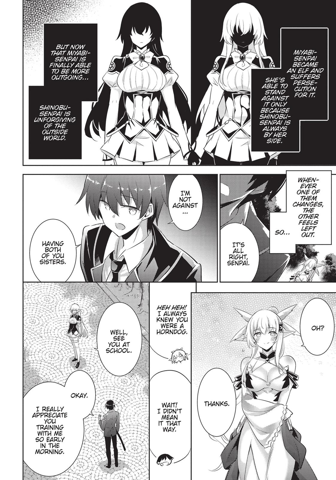 Magika no Kenshi to Shoukan Maou Chapter 84 page 10 - Chapter 84