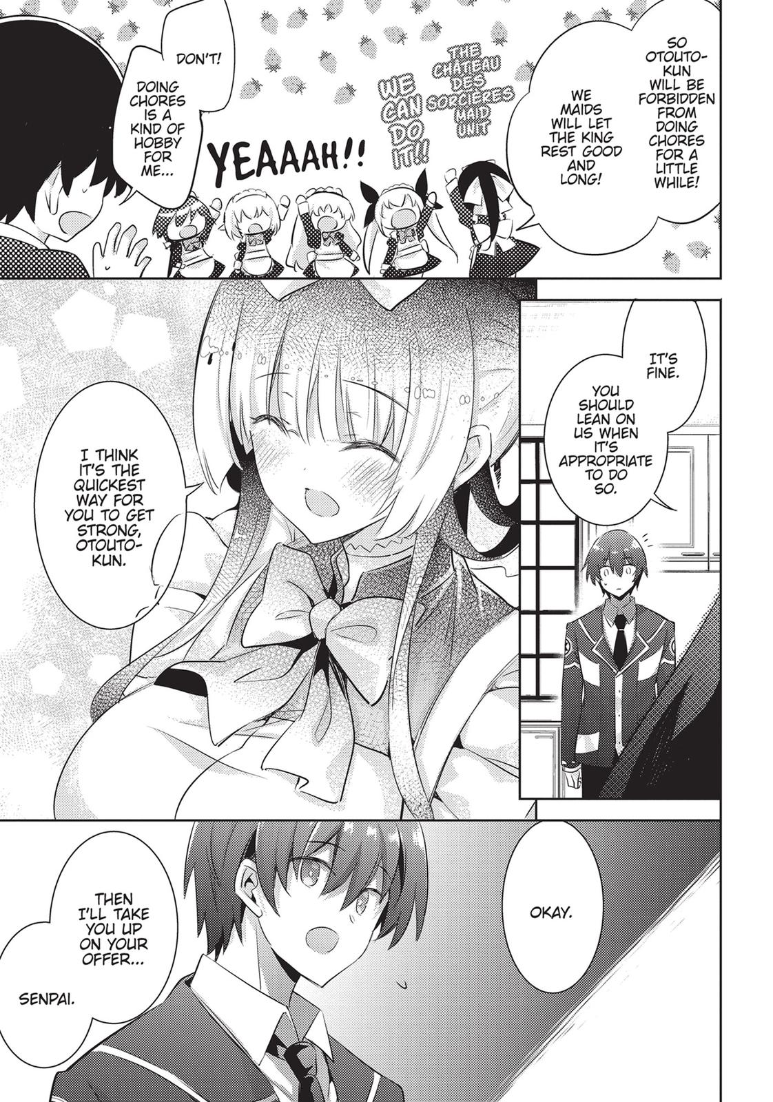 Magika no Kenshi to Shoukan Maou Chapter 84 page 13 - Chapter 84