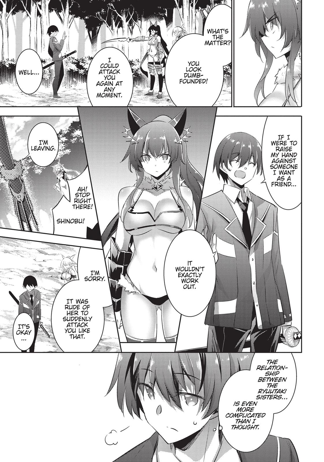 Magika no Kenshi to Shoukan Maou Chapter 84 page 9 - Chapter 84