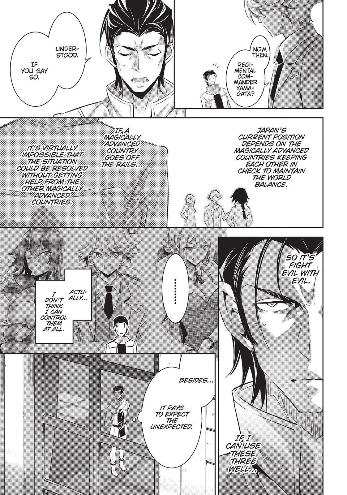 Magika no Kenshi to Shoukan Maou Chapter 85 page 11 - Chapter 85
