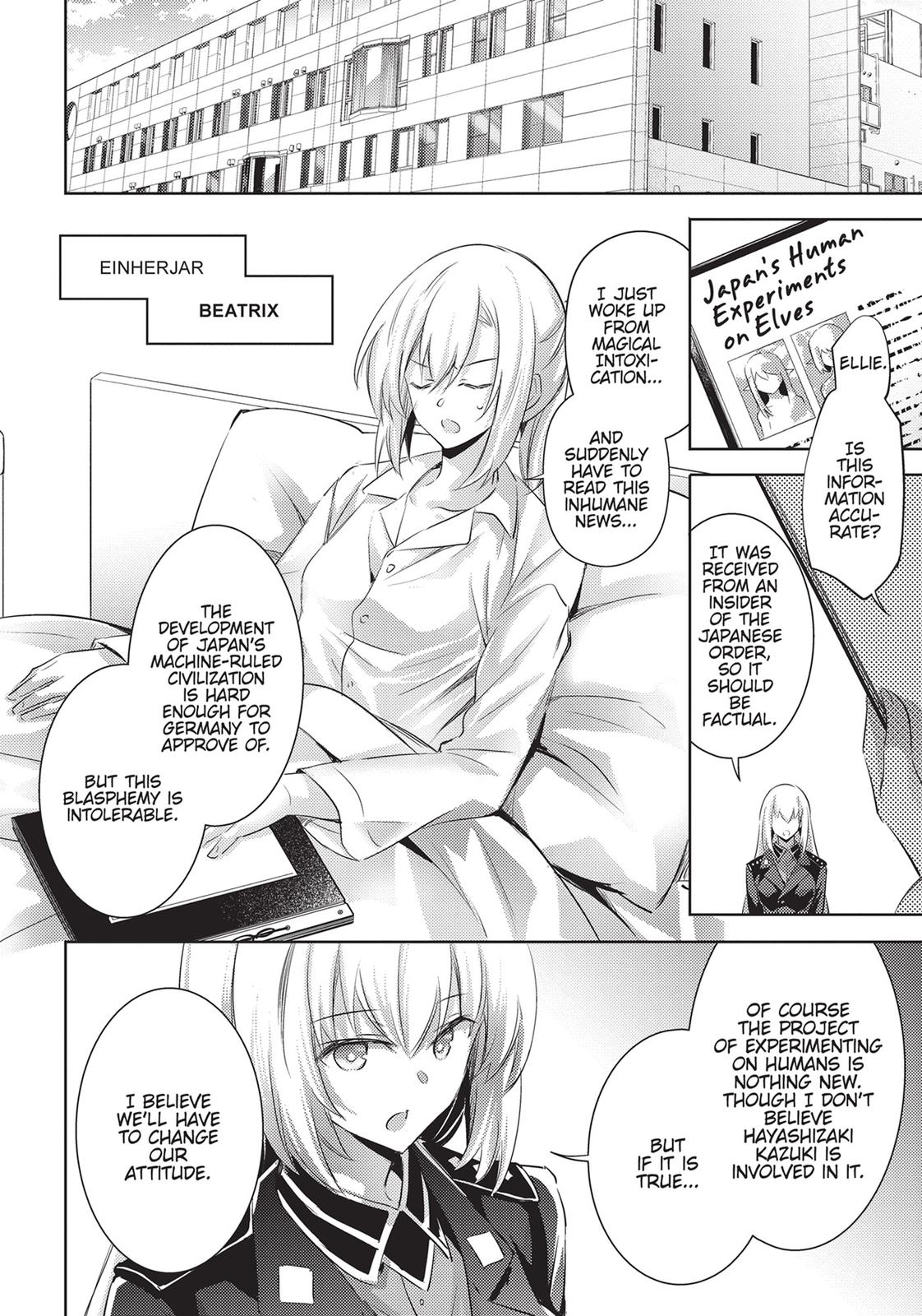 Magika no Kenshi to Shoukan Maou Chapter 85 page 12 - Chapter 85