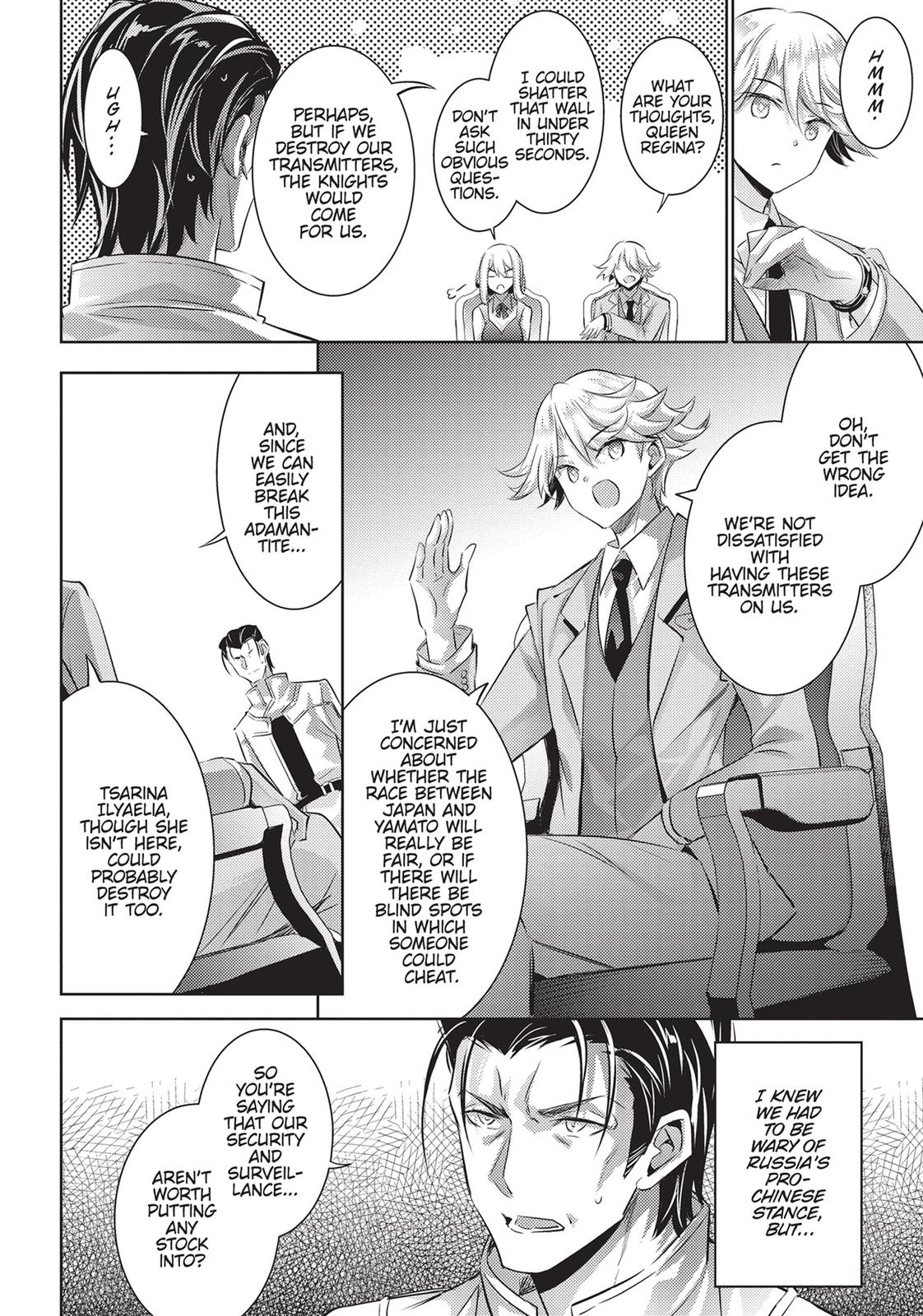 Magika no Kenshi to Shoukan Maou Chapter 85 page 4 - Chapter 85