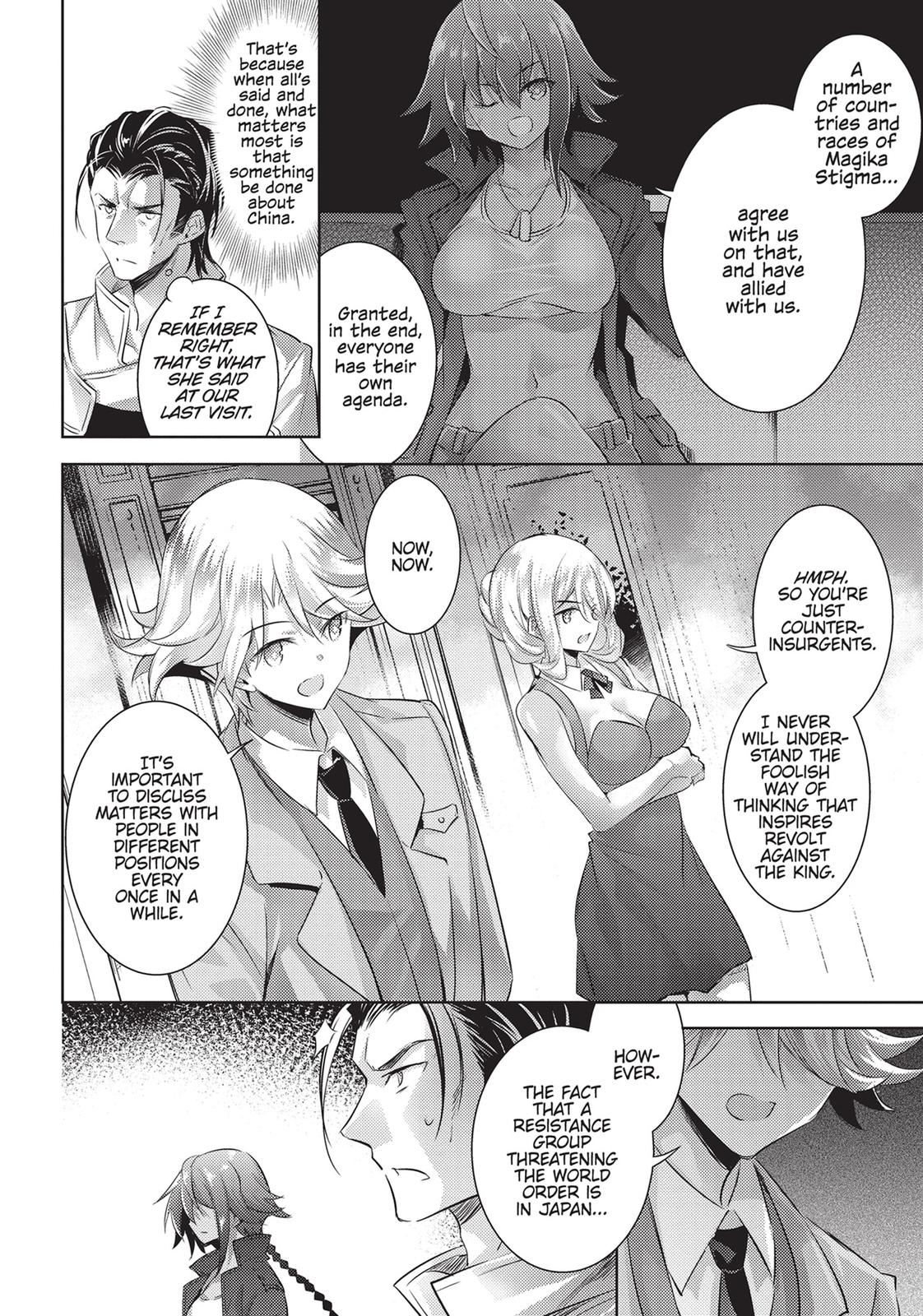 Magika no Kenshi to Shoukan Maou Chapter 85 page 8 - Chapter 85