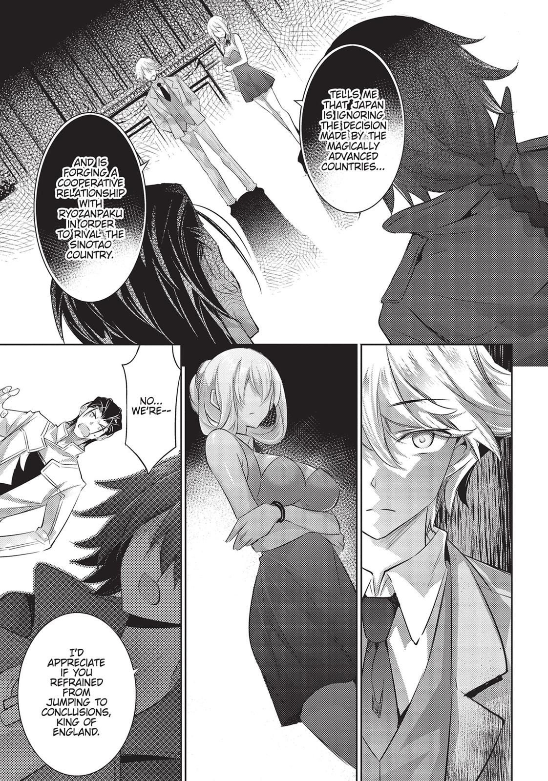 Magika no Kenshi to Shoukan Maou Chapter 85 page 9 - Chapter 85