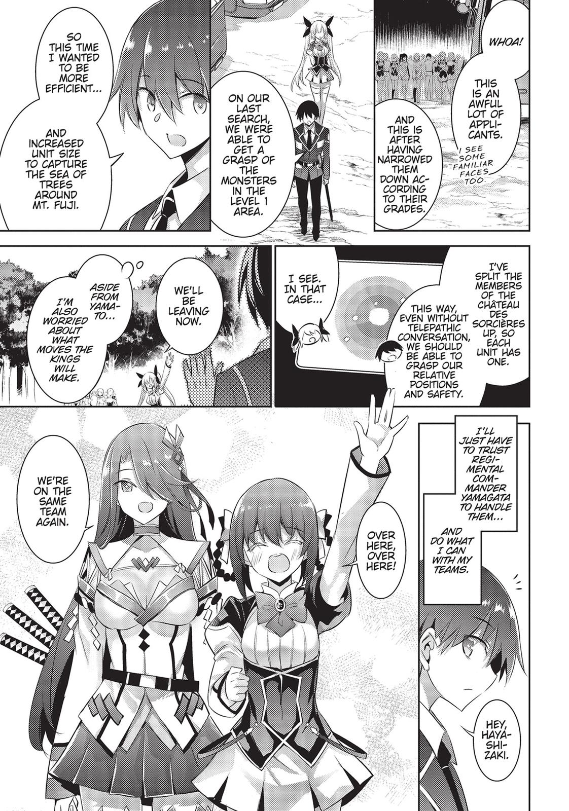 Magika no Kenshi to Shoukan Maou Chapter 86 page 1 - Chapter 86