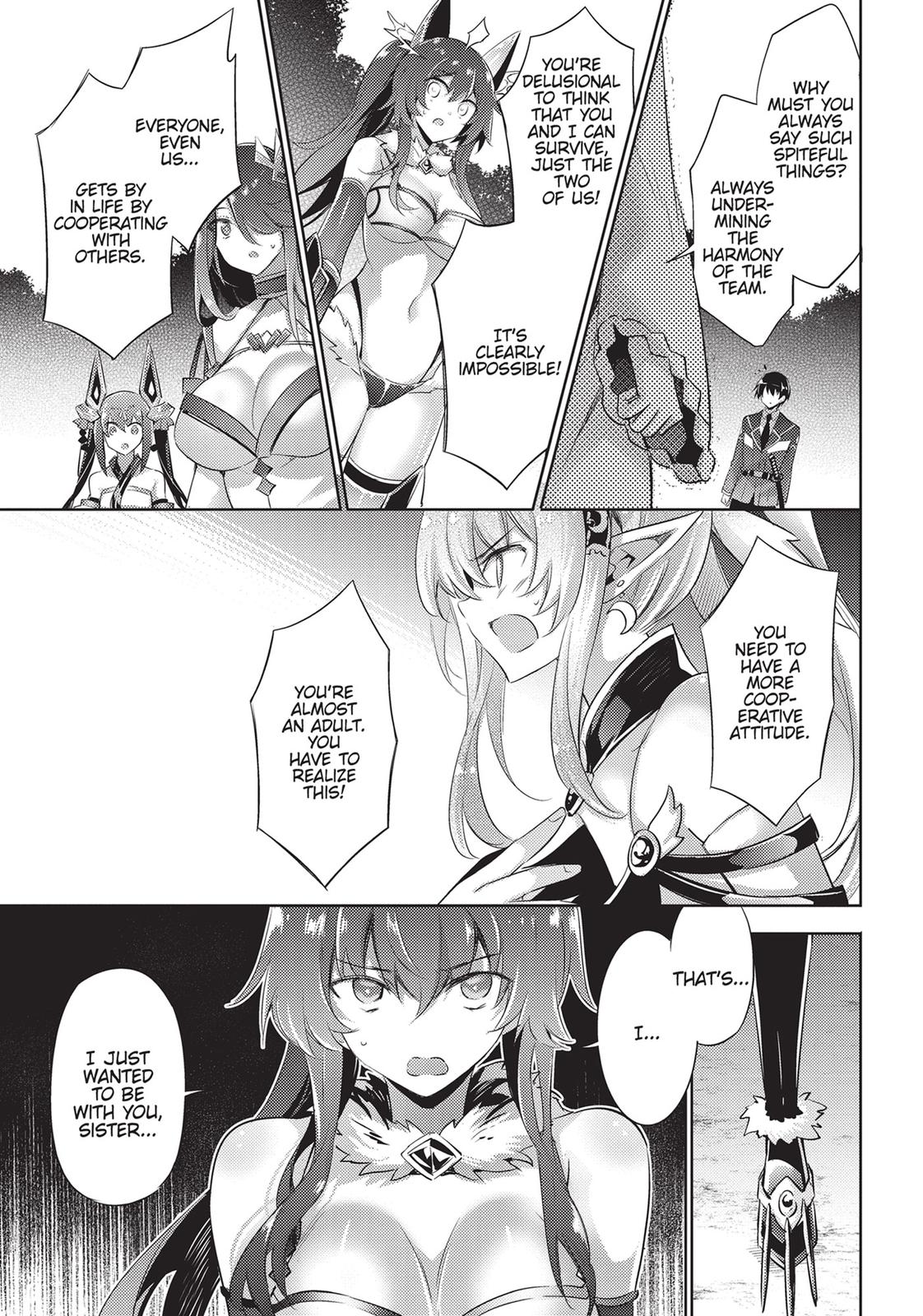 Magika no Kenshi to Shoukan Maou Chapter 86 page 11 - Chapter 86