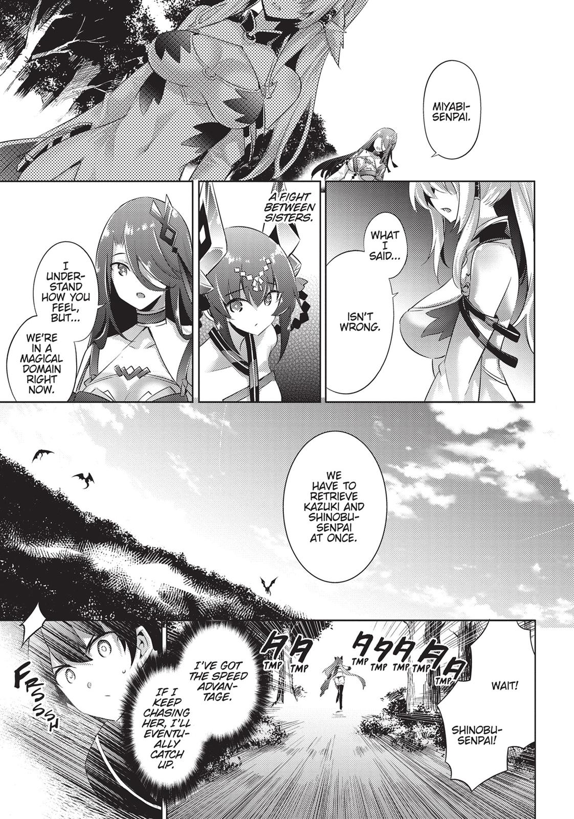 Magika no Kenshi to Shoukan Maou Chapter 86 page 13 - Chapter 86
