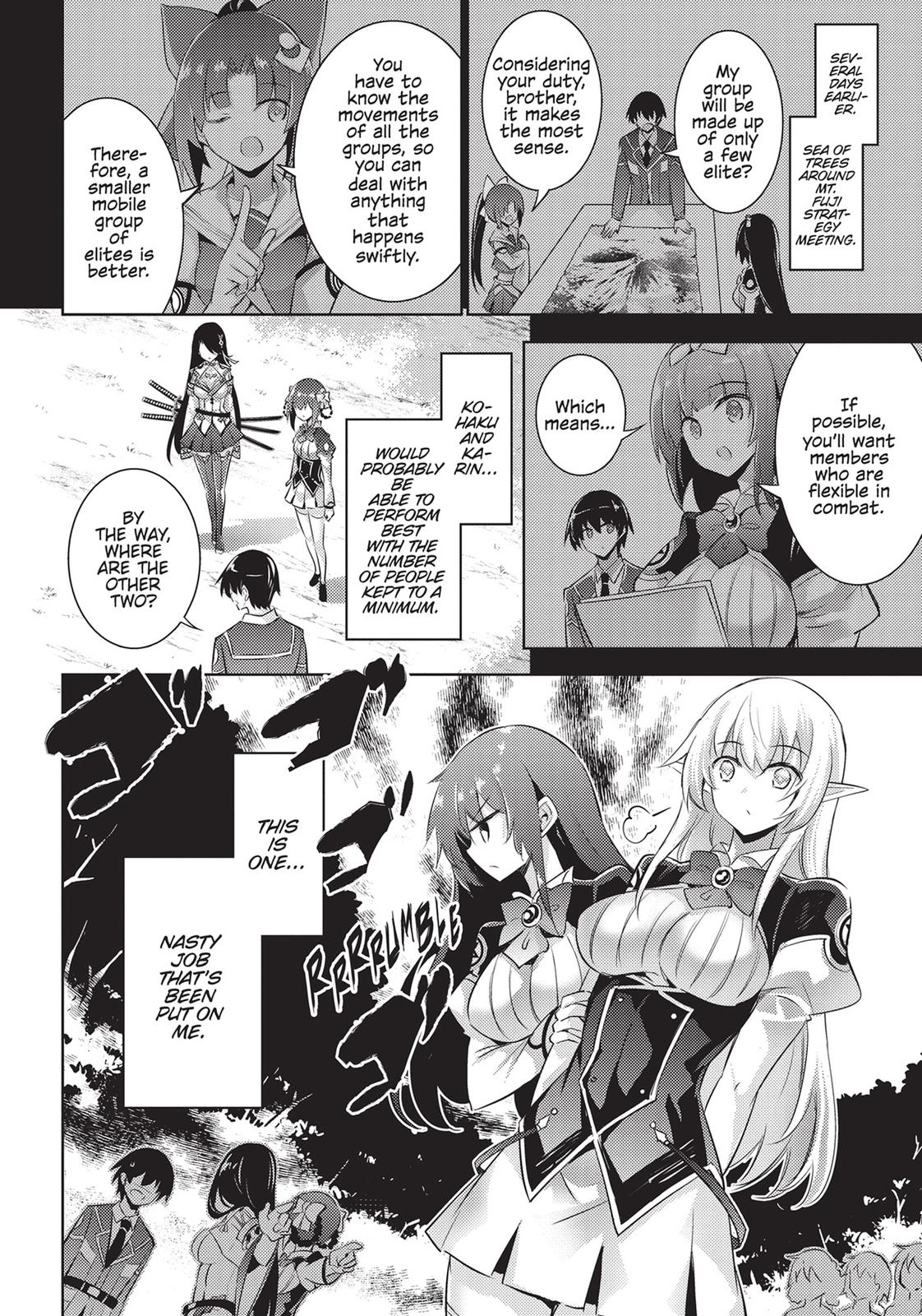 Magika no Kenshi to Shoukan Maou Chapter 86 page 2 - Chapter 86