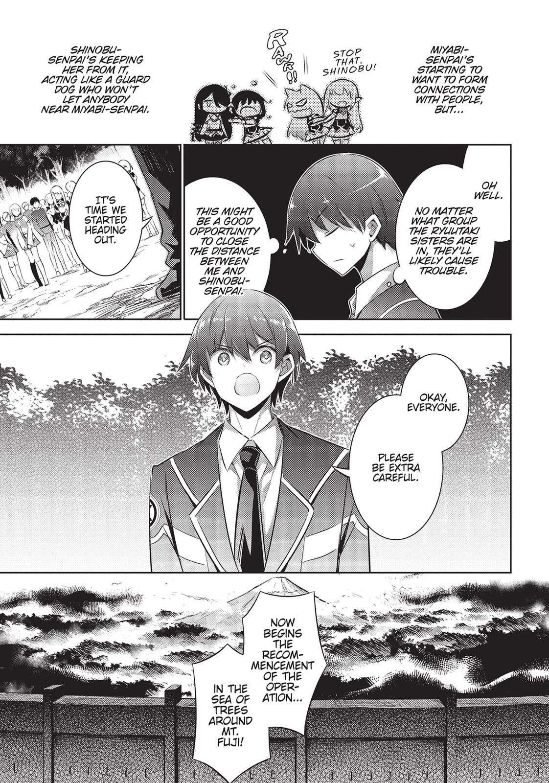 Magika no Kenshi to Shoukan Maou Chapter 86 page 3 - Chapter 86