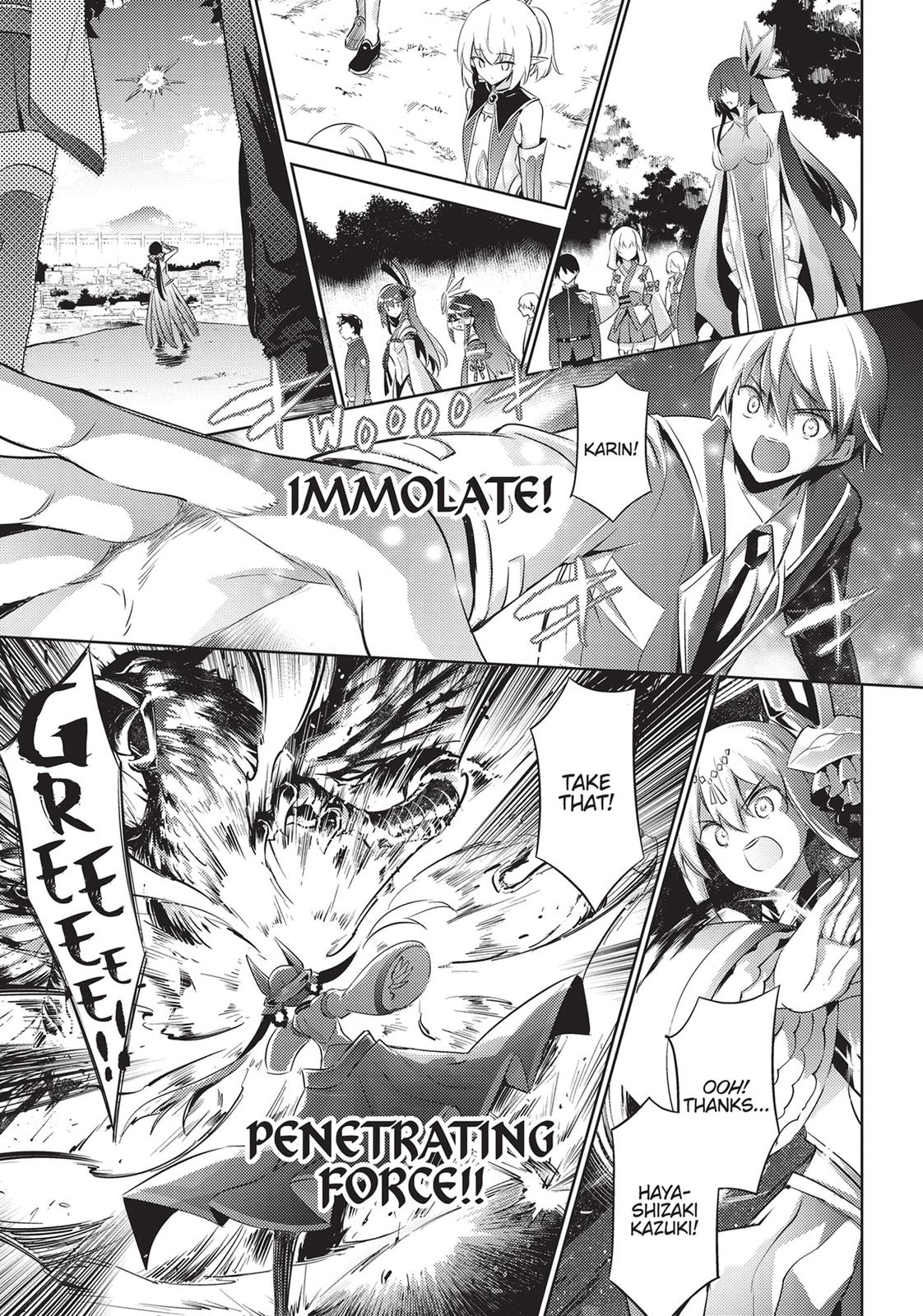 Magika no Kenshi to Shoukan Maou Chapter 86 page 5 - Chapter 86