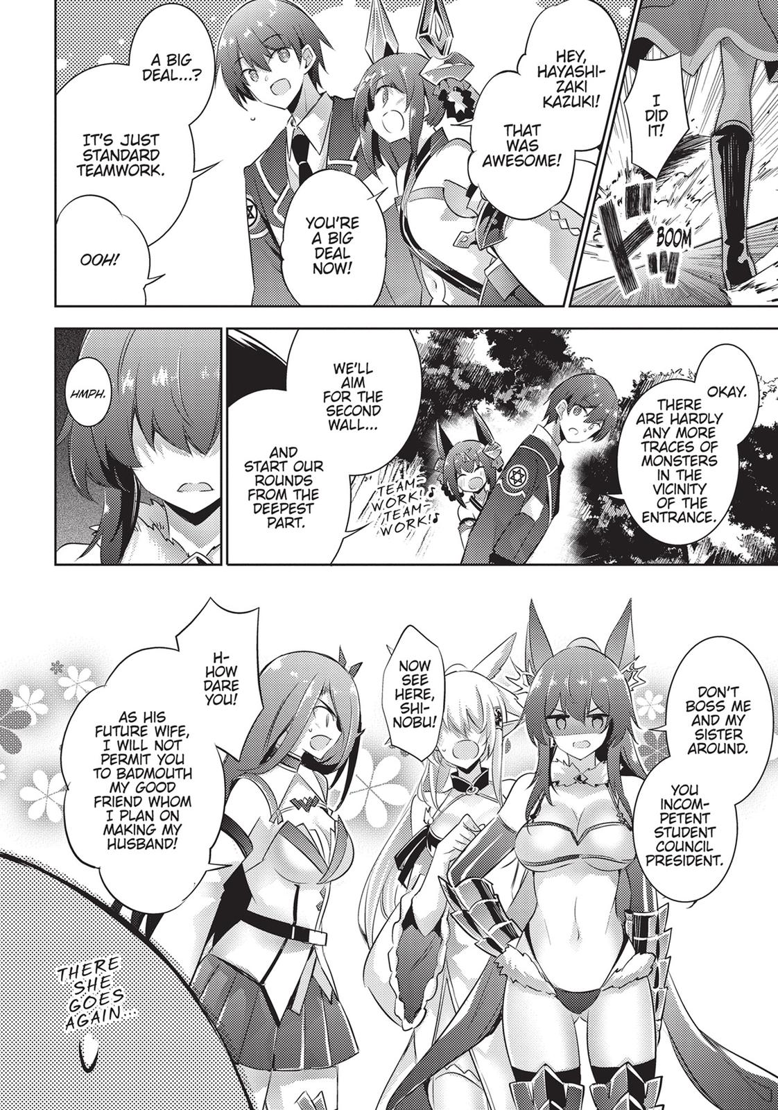 Magika no Kenshi to Shoukan Maou Chapter 86 page 6 - Chapter 86
