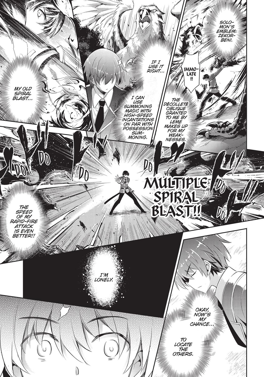 Magika no Kenshi to Shoukan Maou Chapter 87 page 11 - Chapter 87