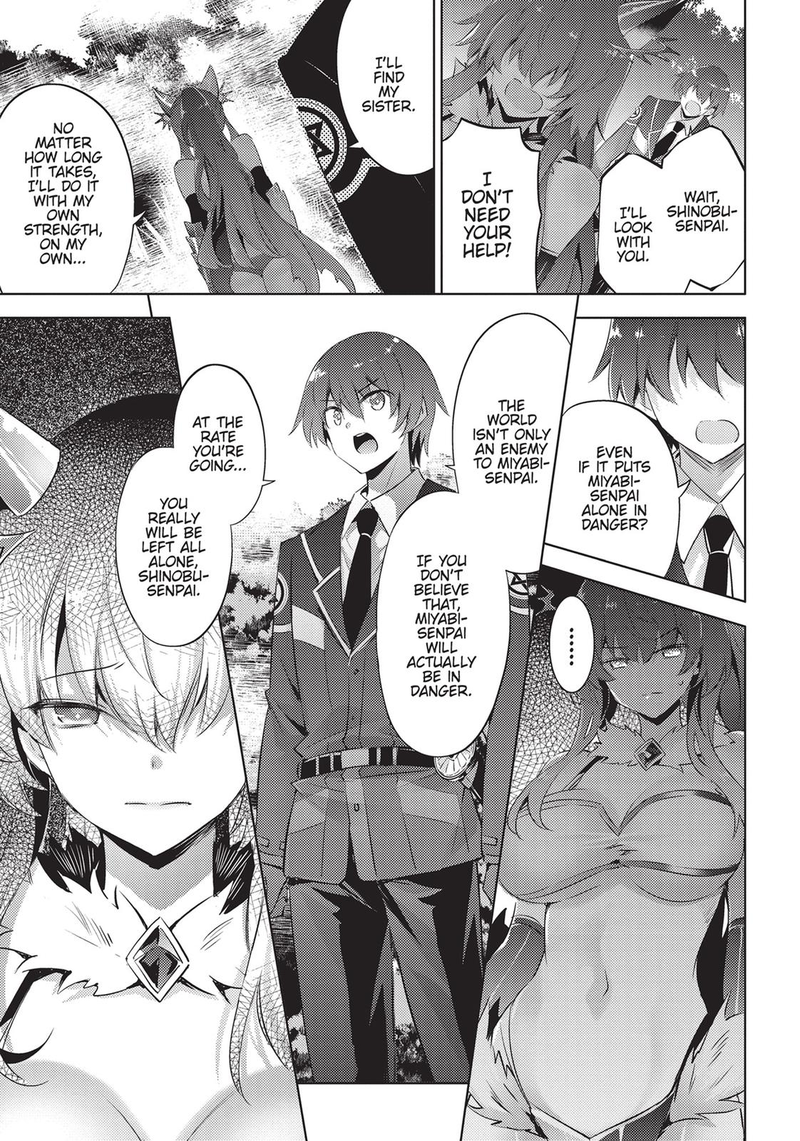 Magika no Kenshi to Shoukan Maou Chapter 87 page 17 - Chapter 87