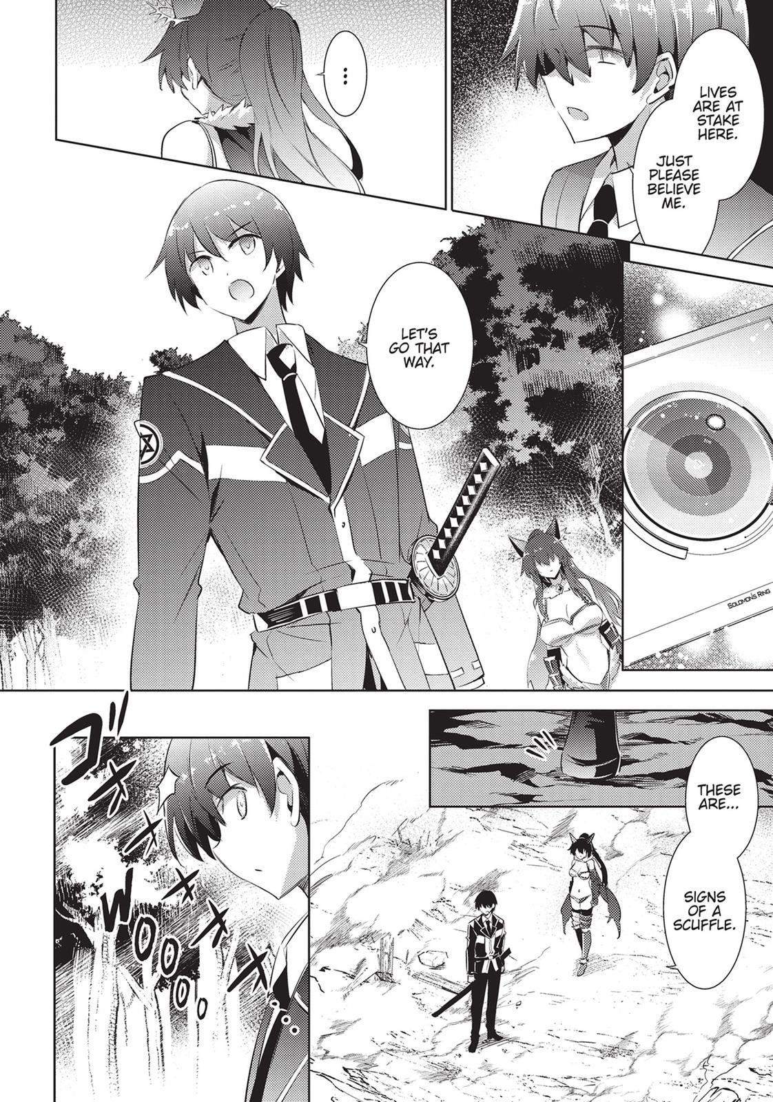 Magika no Kenshi to Shoukan Maou Chapter 87 page 18 - Chapter 87