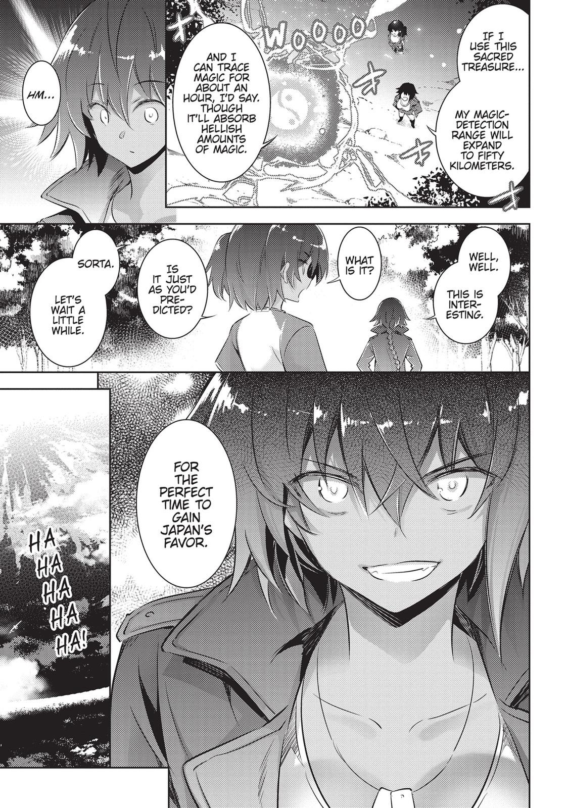 Magika no Kenshi to Shoukan Maou Chapter 87 page 3 - Chapter 87