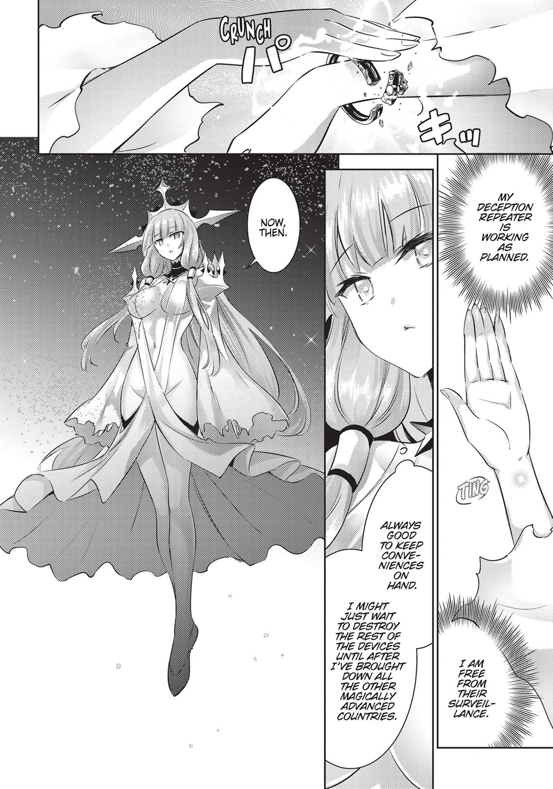 Magika no Kenshi to Shoukan Maou Chapter 87 page 4 - Chapter 87