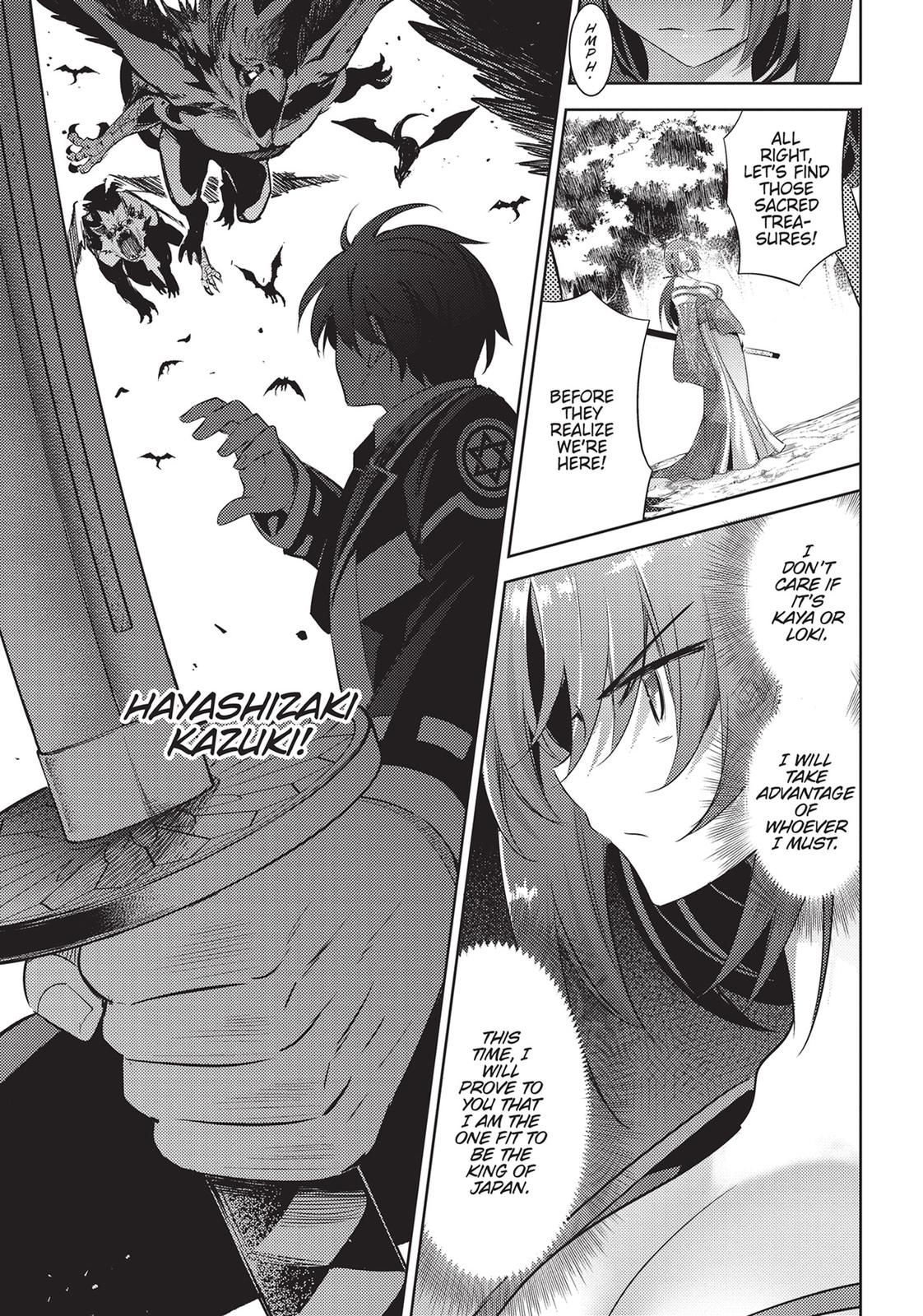 Magika no Kenshi to Shoukan Maou Chapter 87 page 9 - Chapter 87