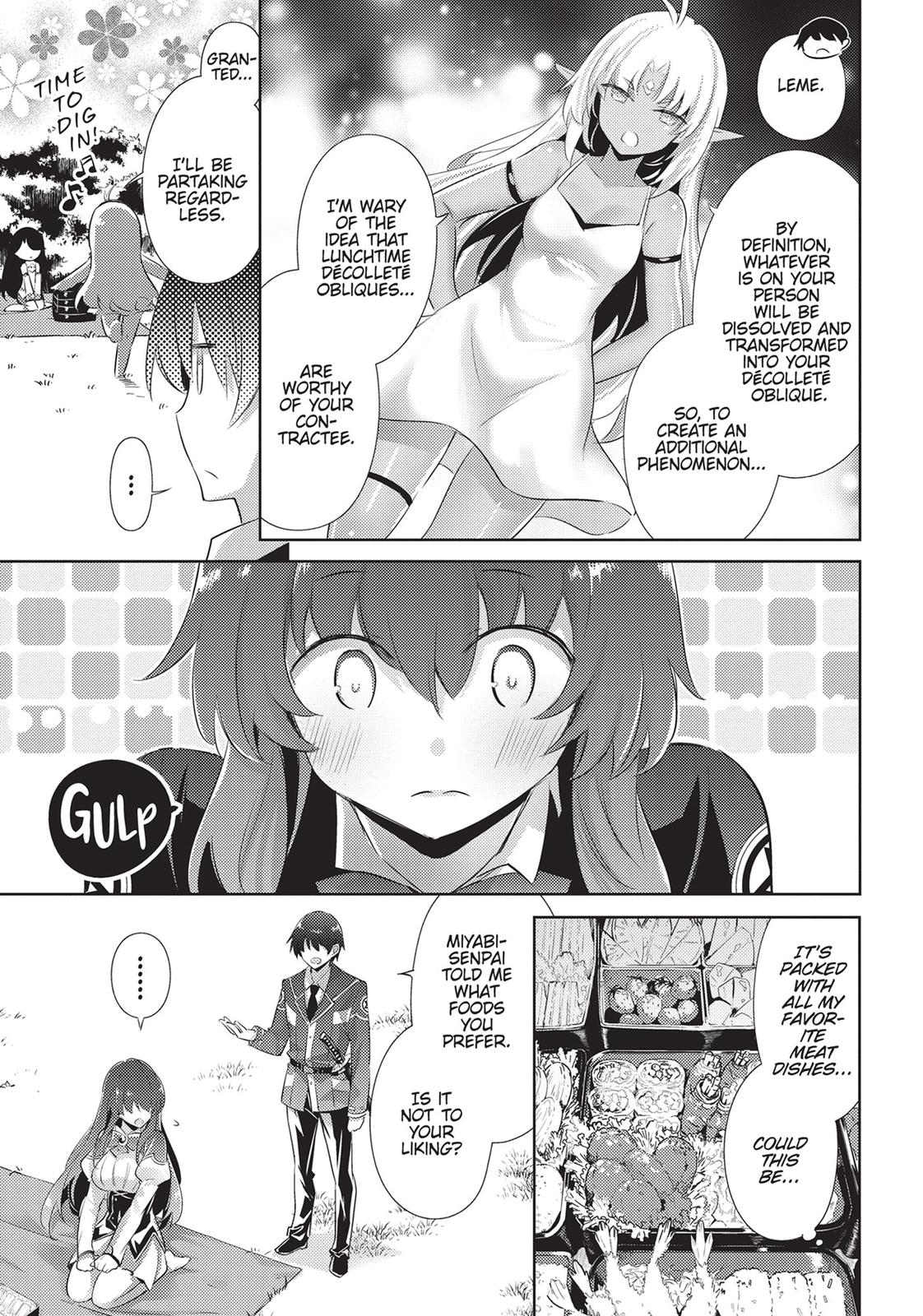 Magika no Kenshi to Shoukan Maou Chapter 88 page 11 - Chapter 88