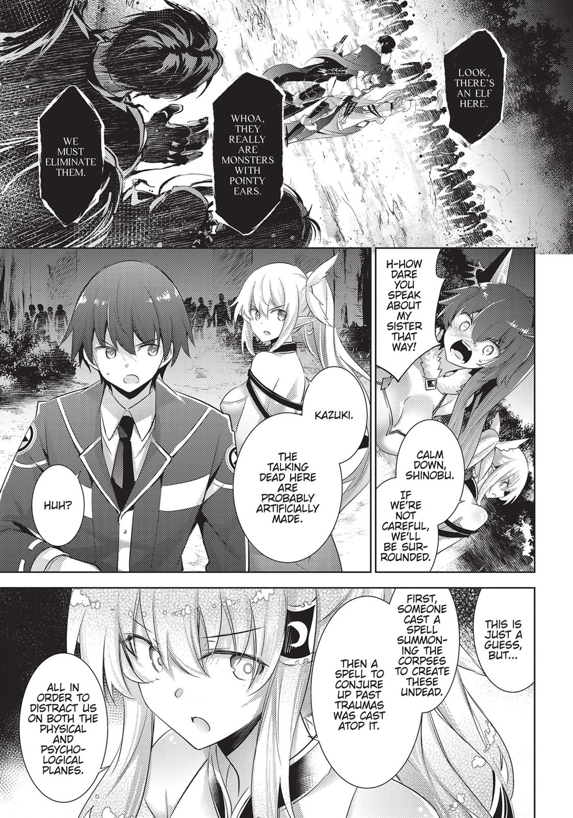 Magika no Kenshi to Shoukan Maou Chapter 88 page 17 - Chapter 88