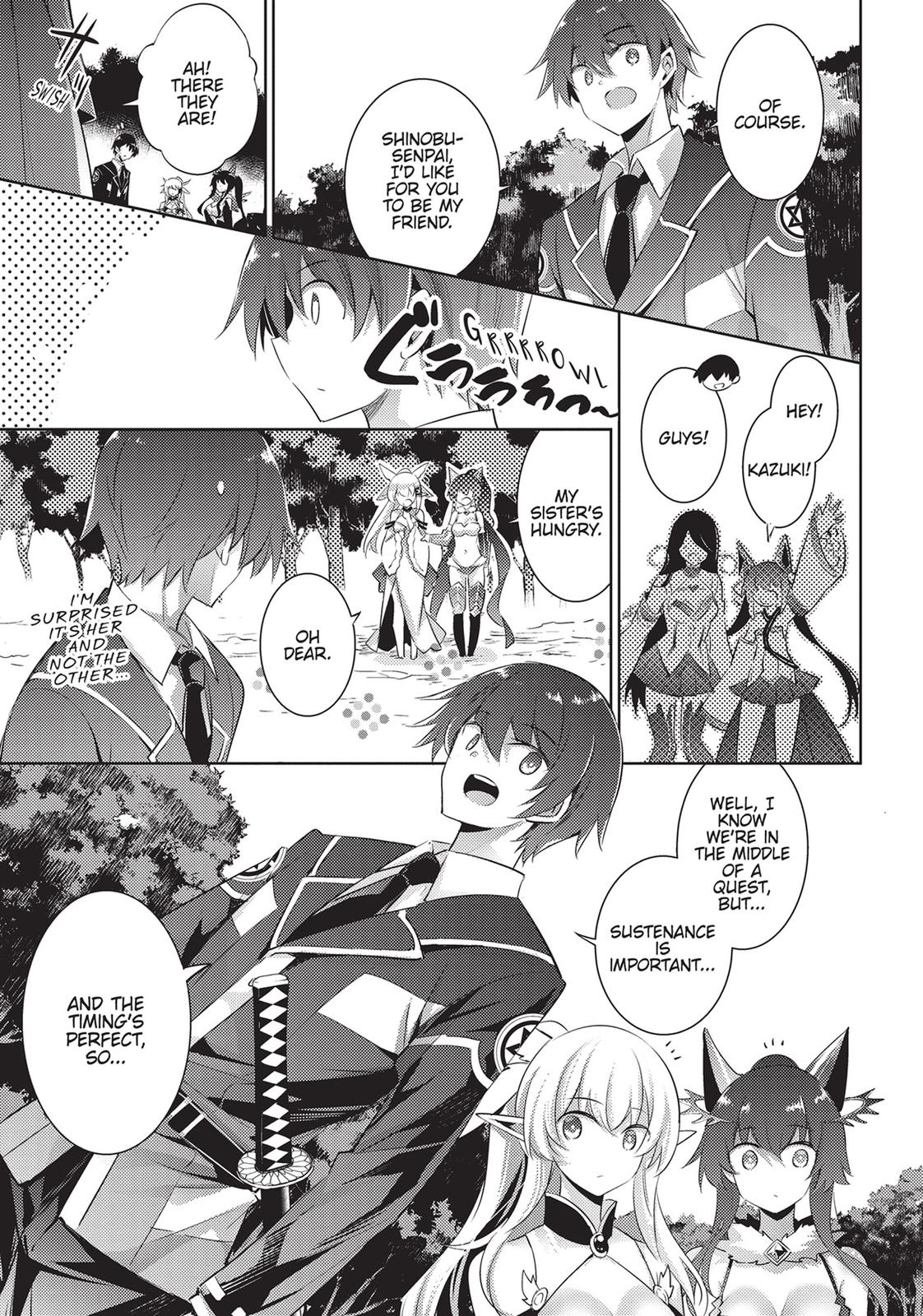 Magika no Kenshi to Shoukan Maou Chapter 88 page 9 - Chapter 88
