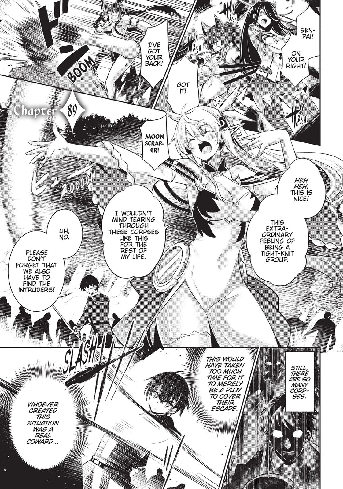 Magika no Kenshi to Shoukan Maou Chapter 89 page 1 - Chapter 89