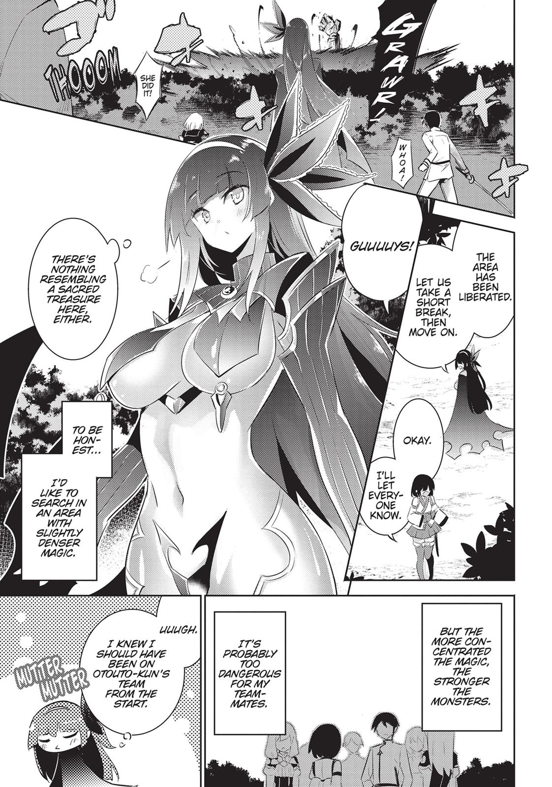 Magika no Kenshi to Shoukan Maou Chapter 89 page 11 - Chapter 89