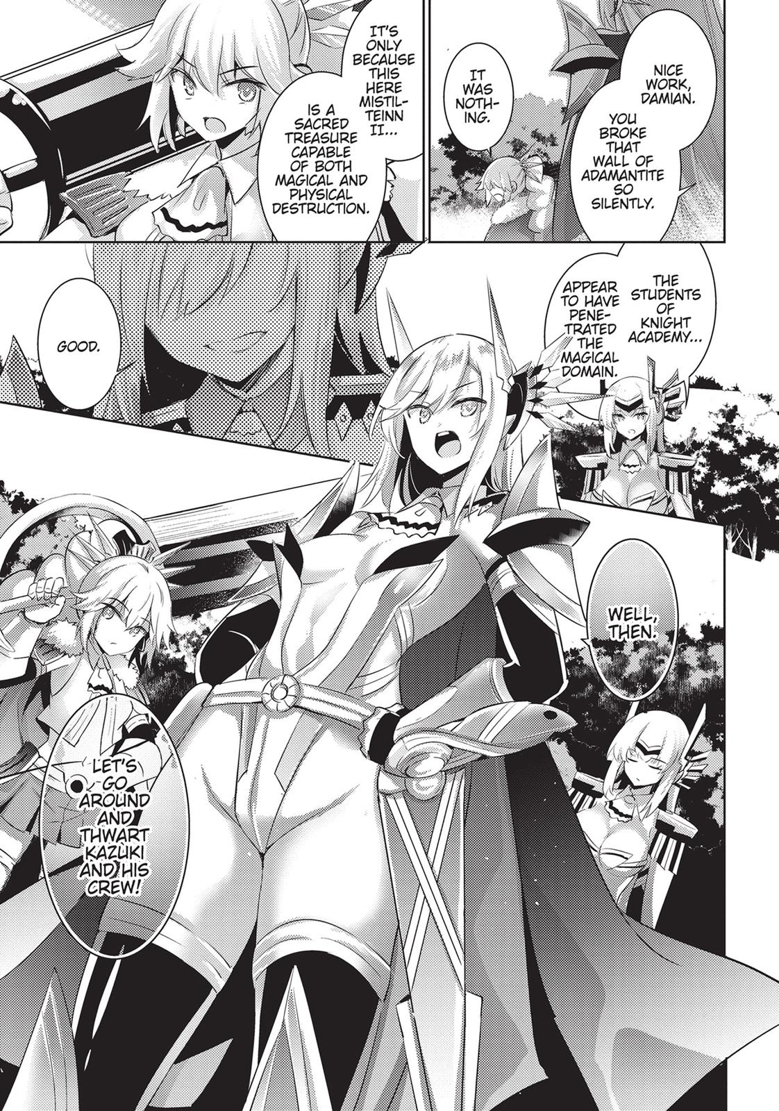 Magika no Kenshi to Shoukan Maou Chapter 89 page 13 - Chapter 89