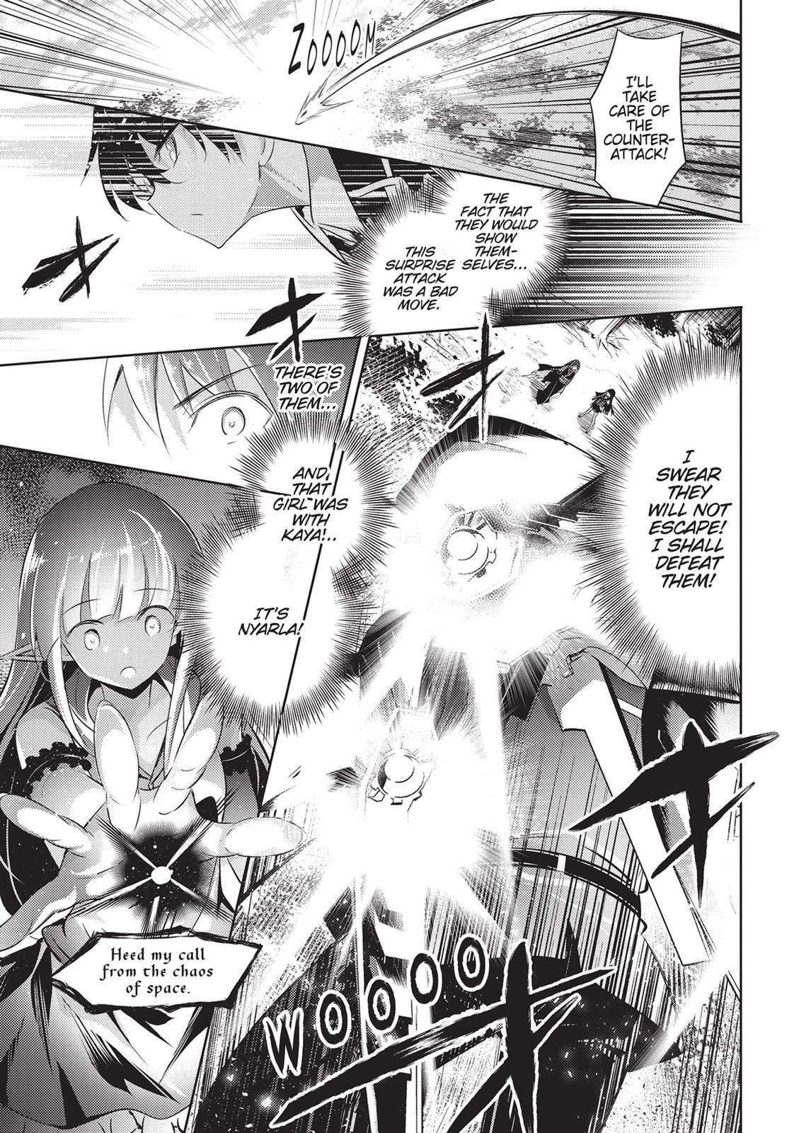 Magika no Kenshi to Shoukan Maou Chapter 89 page 3 - Chapter 89