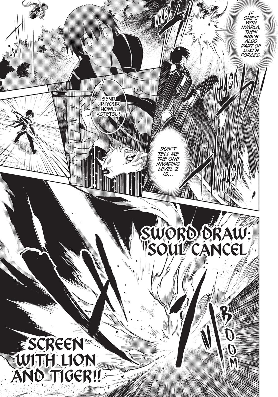 Magika no Kenshi to Shoukan Maou Chapter 89 page 5 - Chapter 89