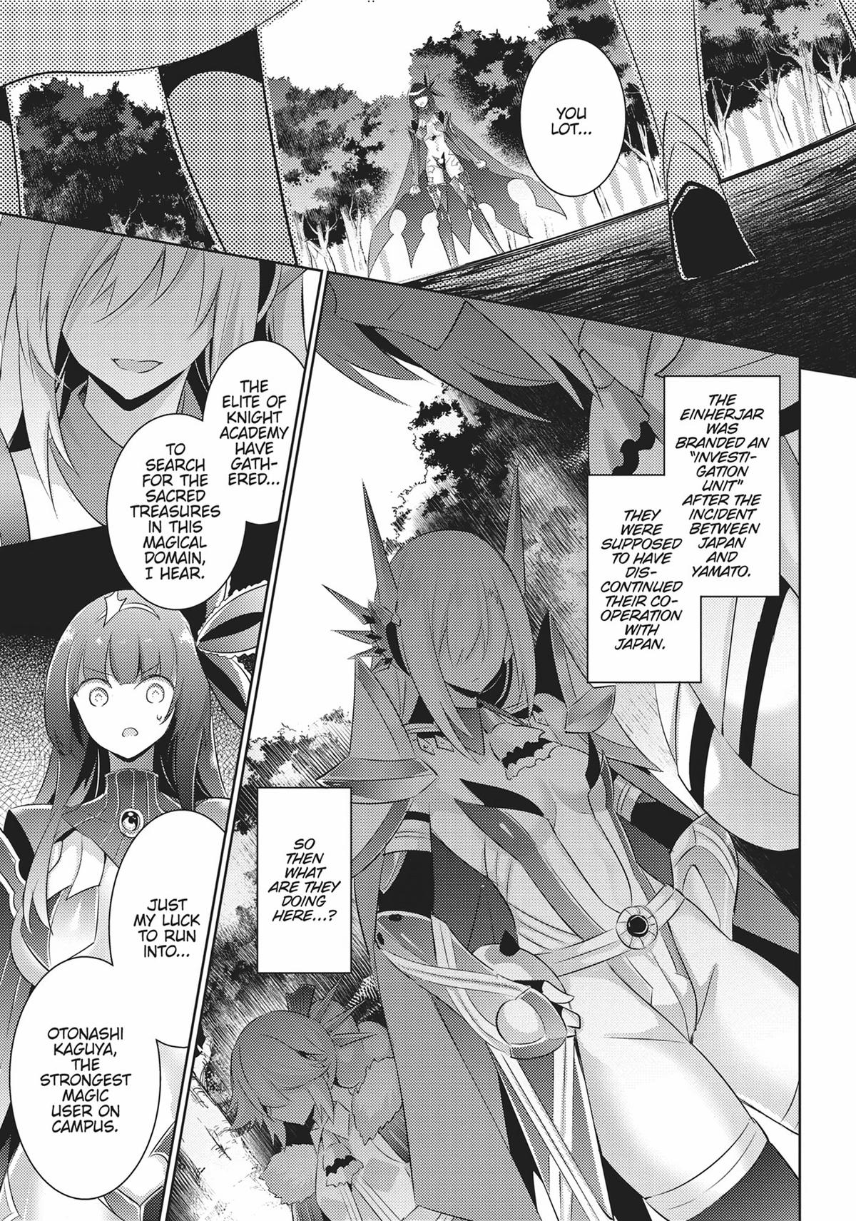 Magika no Kenshi to Shoukan Maou Chapter 90 page 6 - Chapter 90