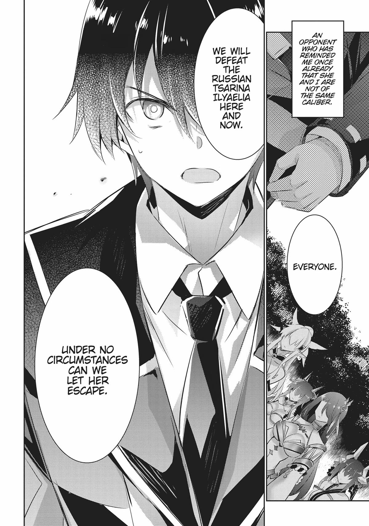 Magika no Kenshi to Shoukan Maou Chapter 91 page 10 - Chapter 91