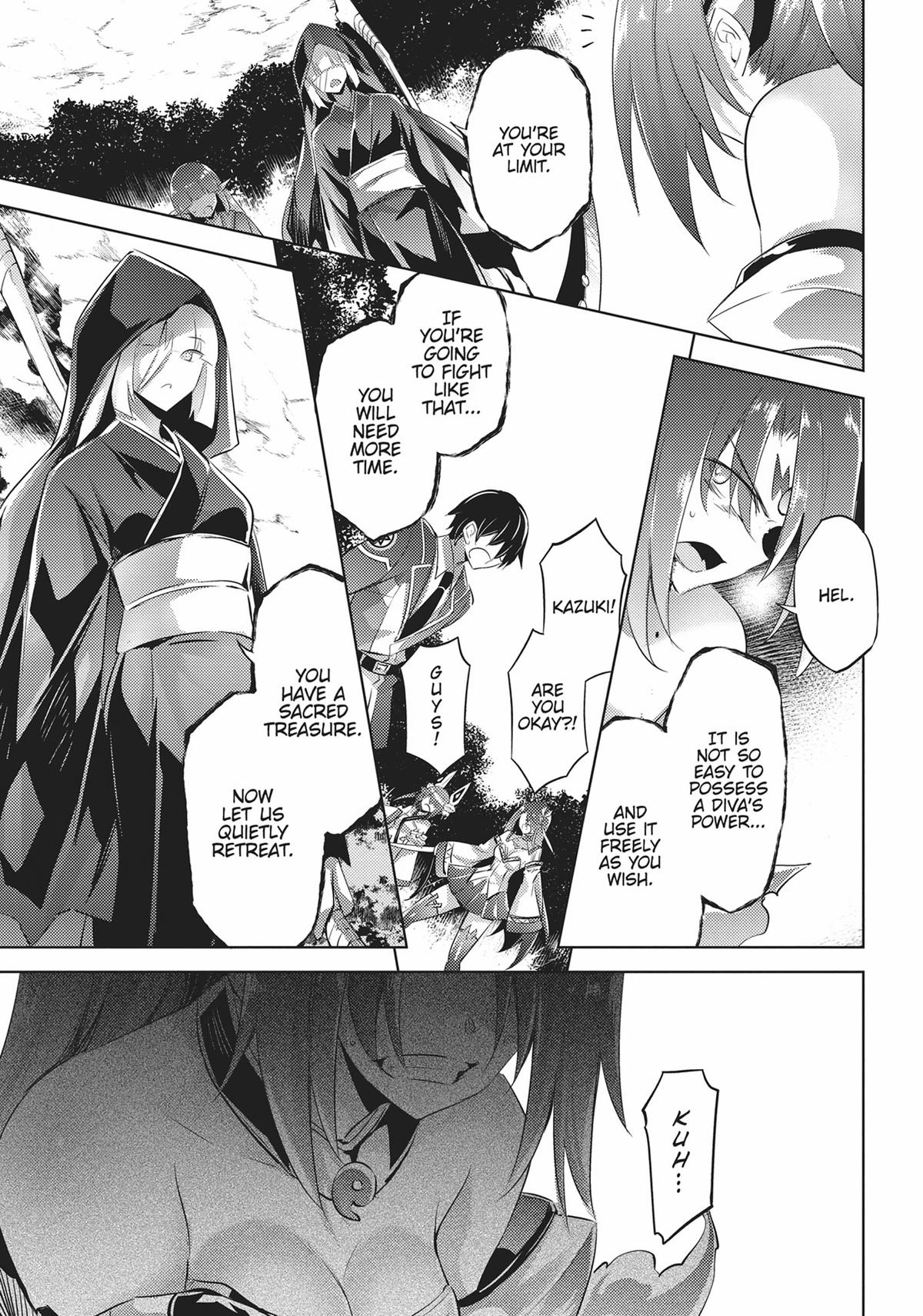 Magika no Kenshi to Shoukan Maou Chapter 91 page 7 - Chapter 91