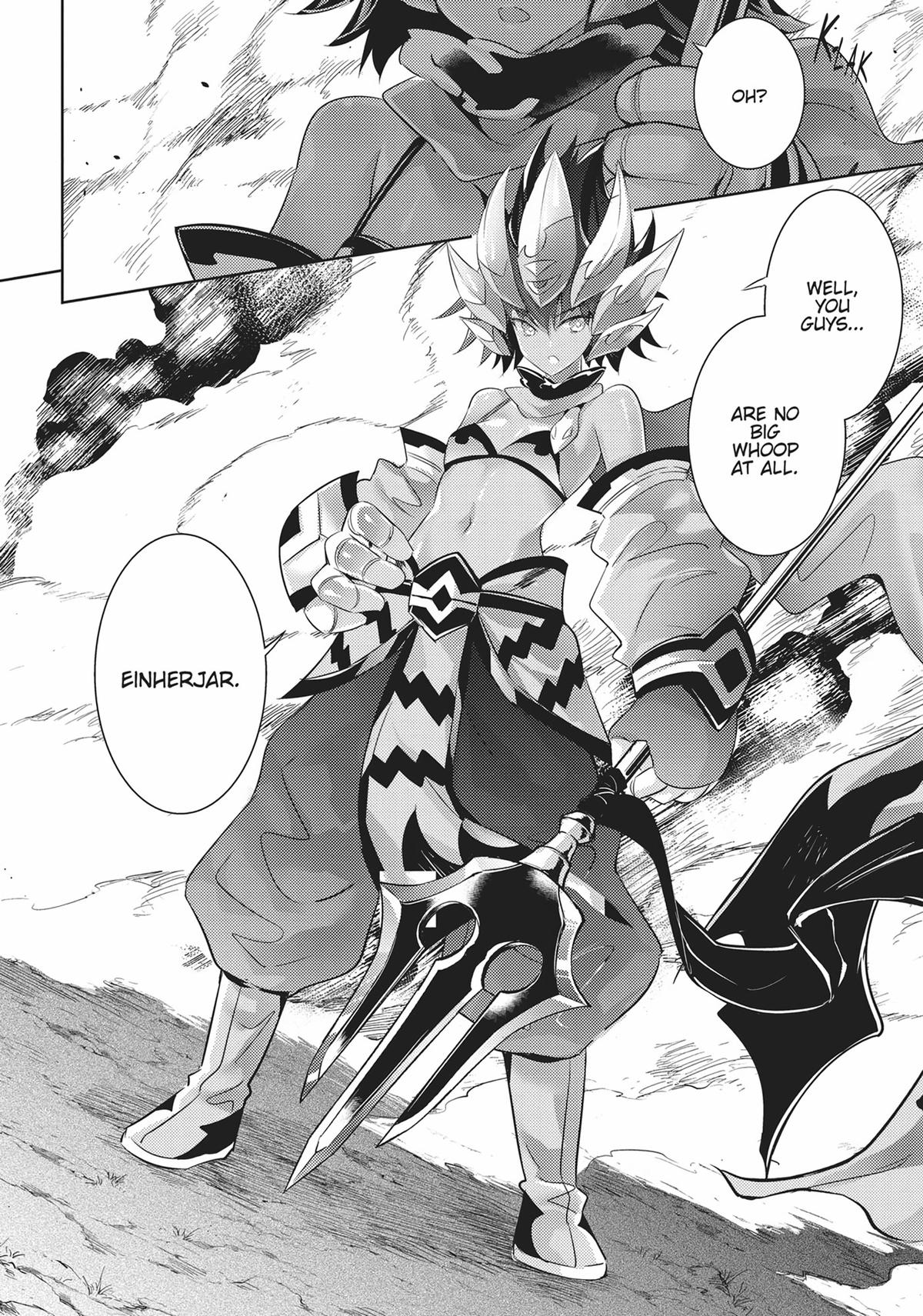 Magika no Kenshi to Shoukan Maou Chapter 93 page 10 - Chapter 93