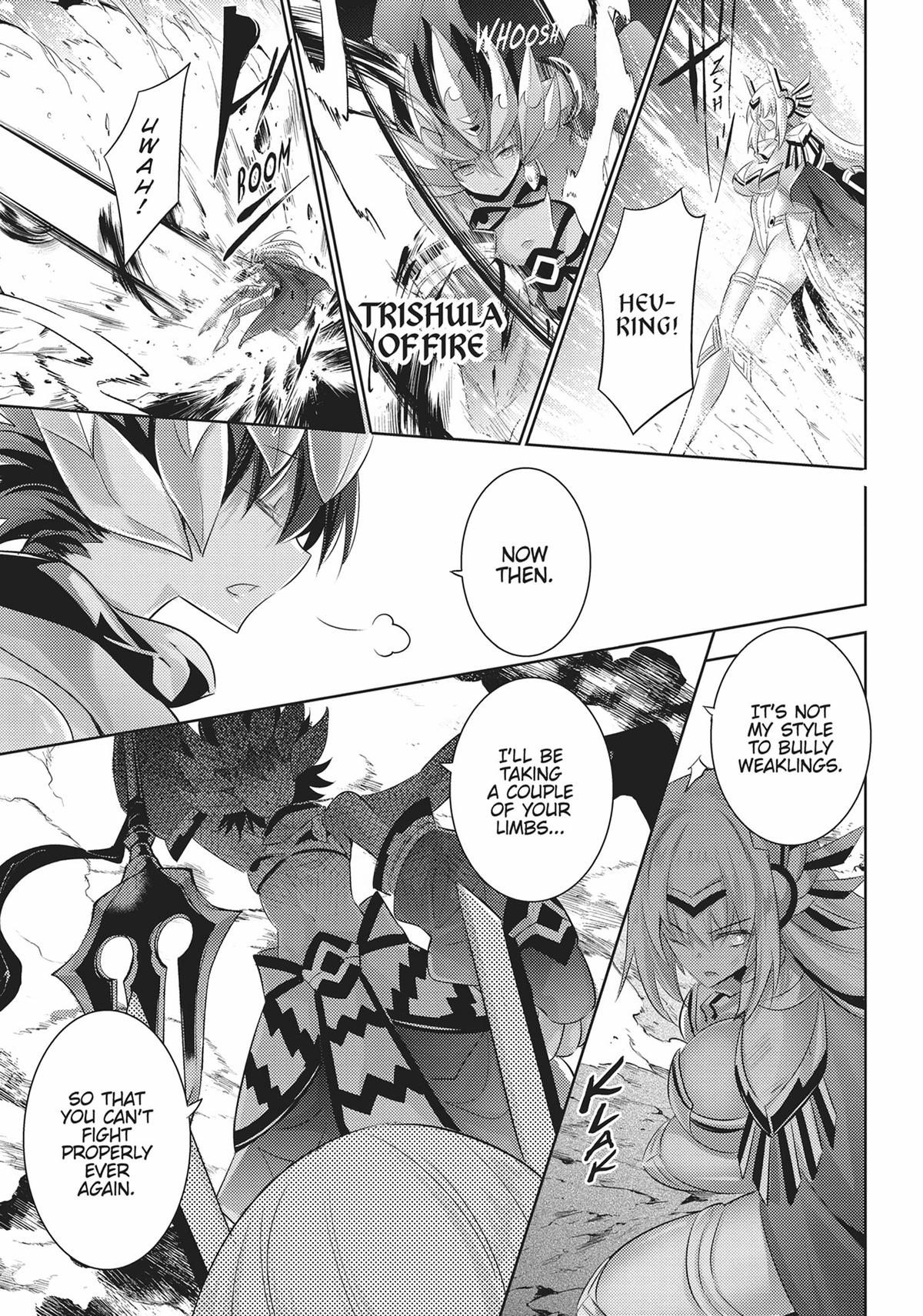 Magika no Kenshi to Shoukan Maou Chapter 93 page 11 - Chapter 93