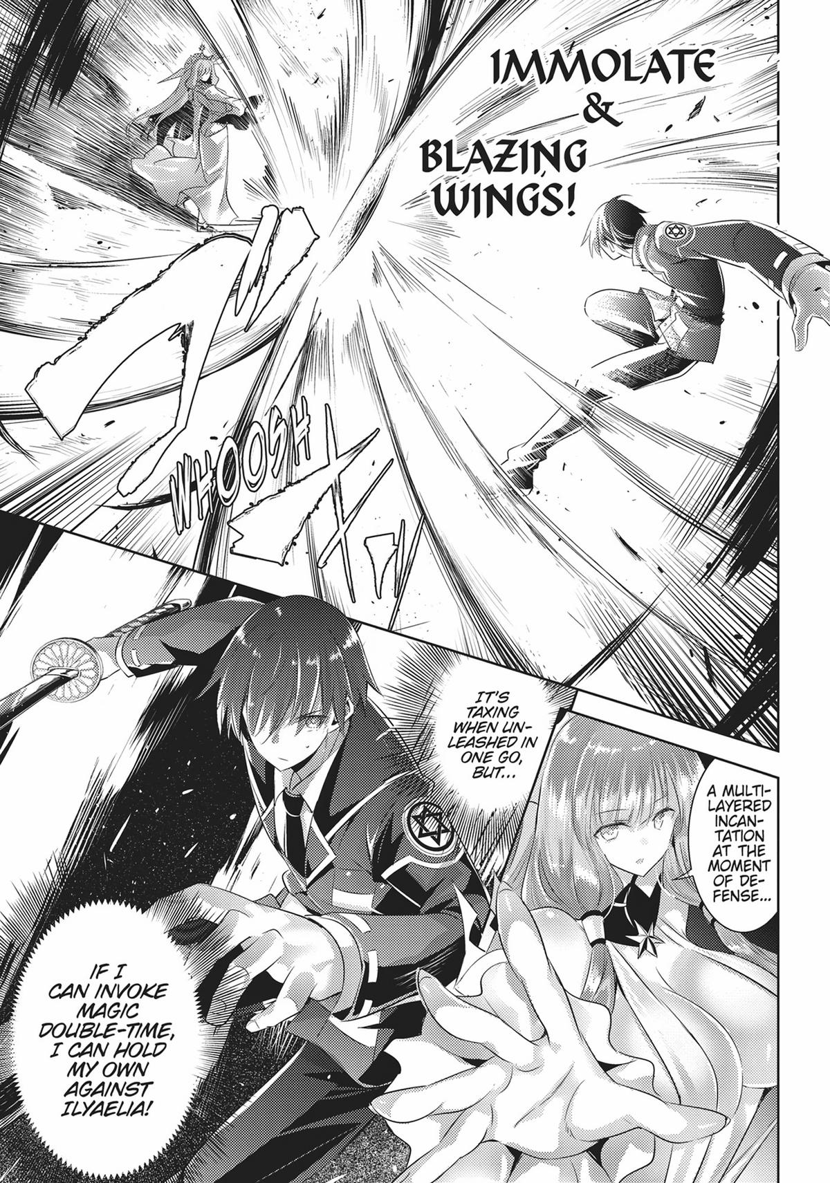 Magika no Kenshi to Shoukan Maou Chapter 94 page 9 - Chapter 94
