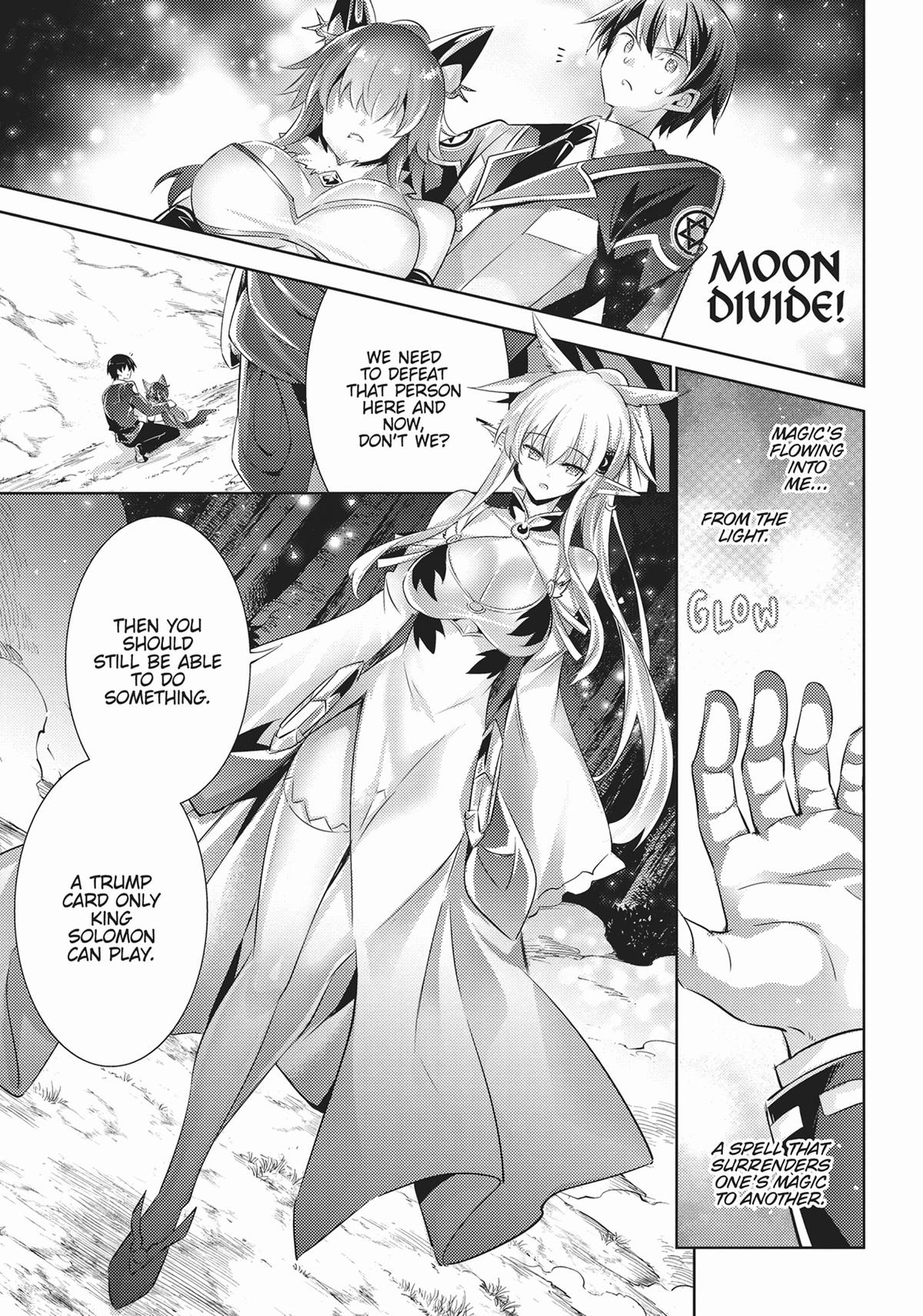 Magika no Kenshi to Shoukan Maou Chapter 95 page 7 - Chapter 95