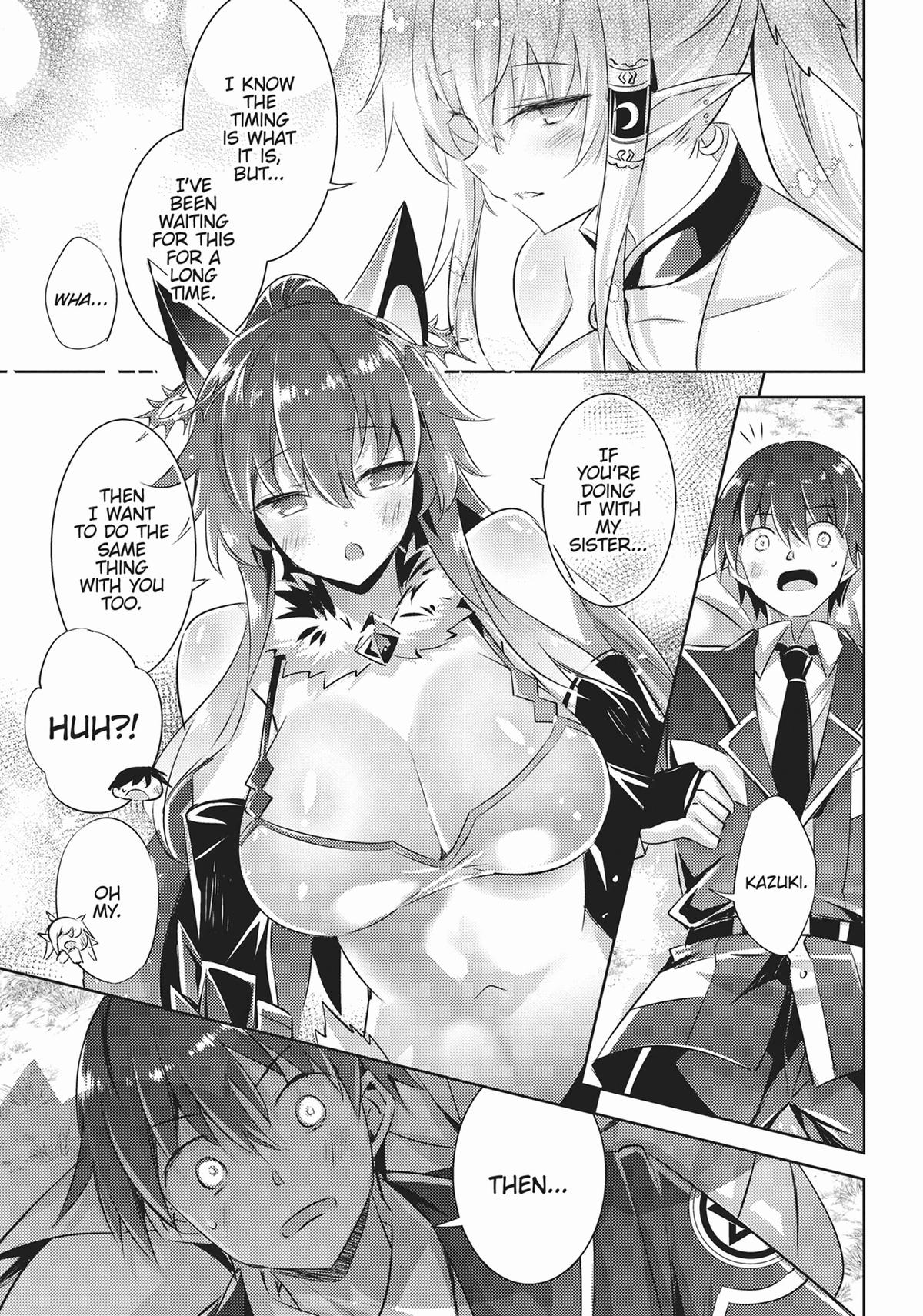 Magika no Kenshi to Shoukan Maou Chapter 95 page 9 - Chapter 95