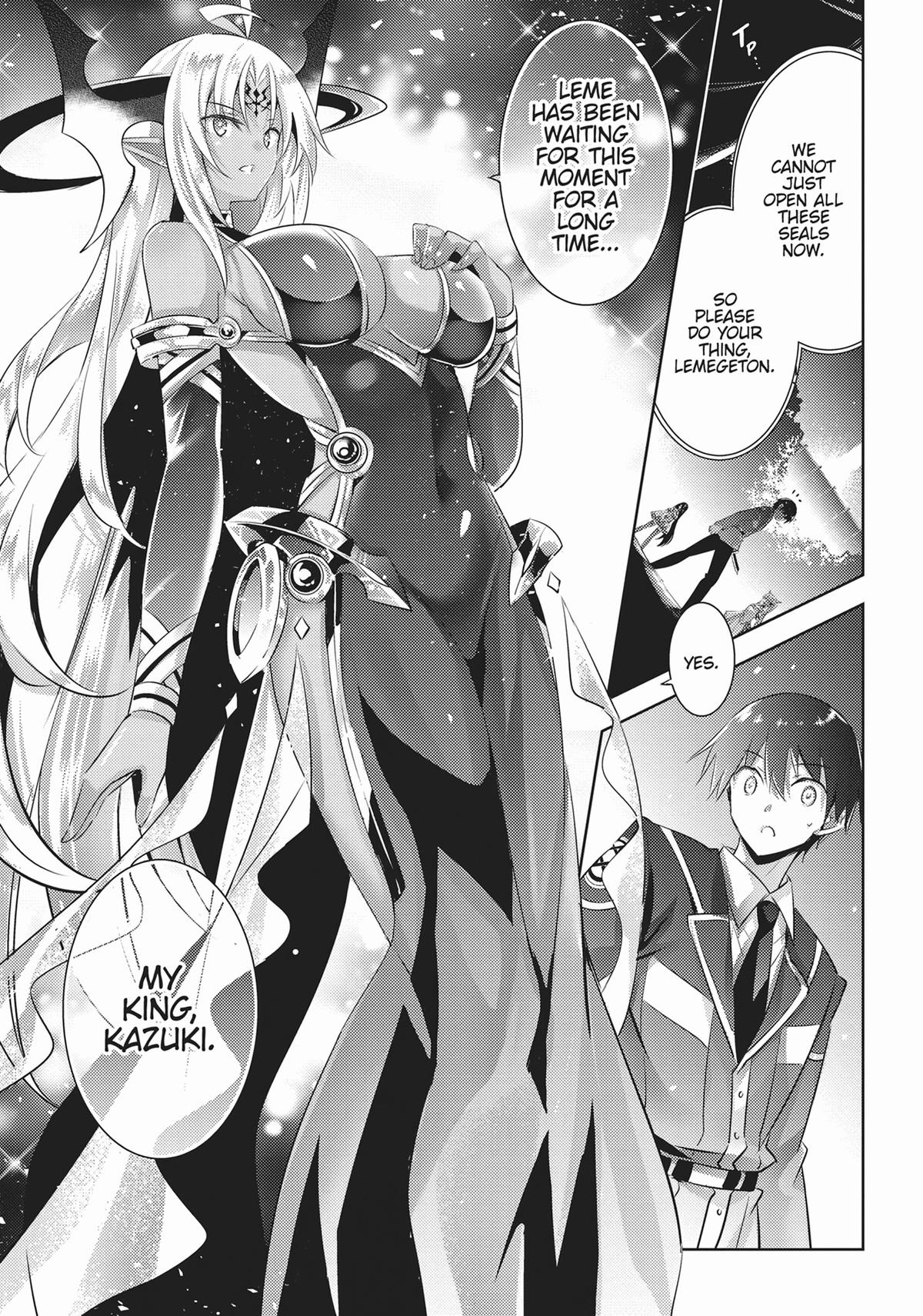 Magika no Kenshi to Shoukan Maou Chapter 96 page 7 - Chapter 96