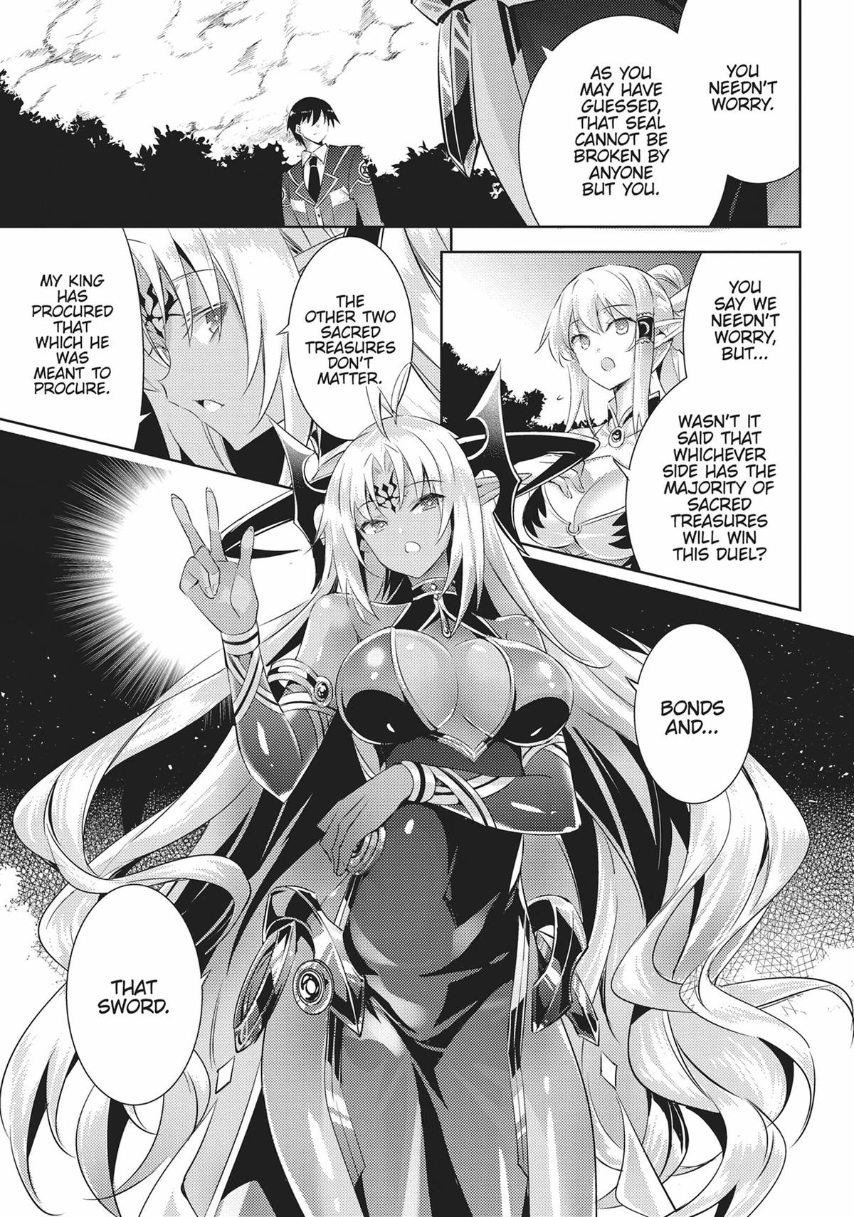 Magika no Kenshi to Shoukan Maou Chapter 97 page 14 - Chapter 97