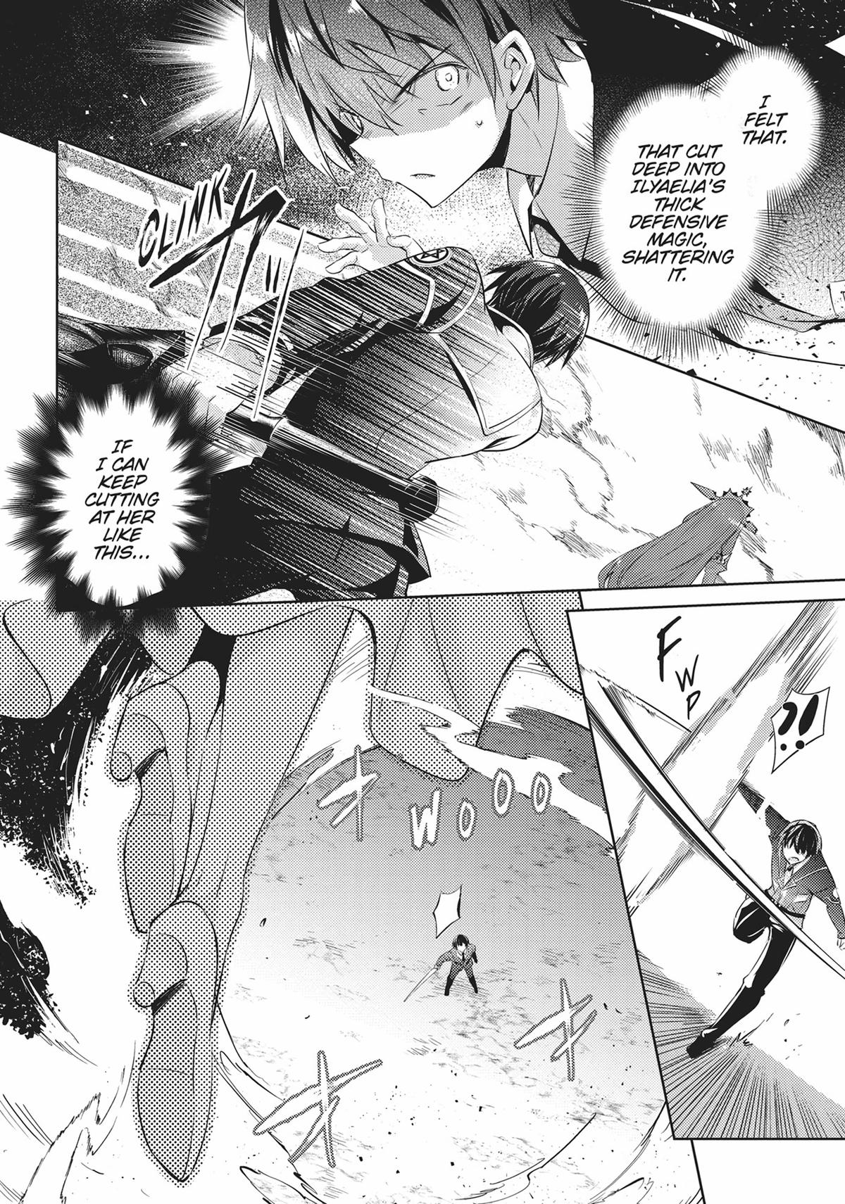 Magika no Kenshi to Shoukan Maou Chapter 97 page 9 - Chapter 97