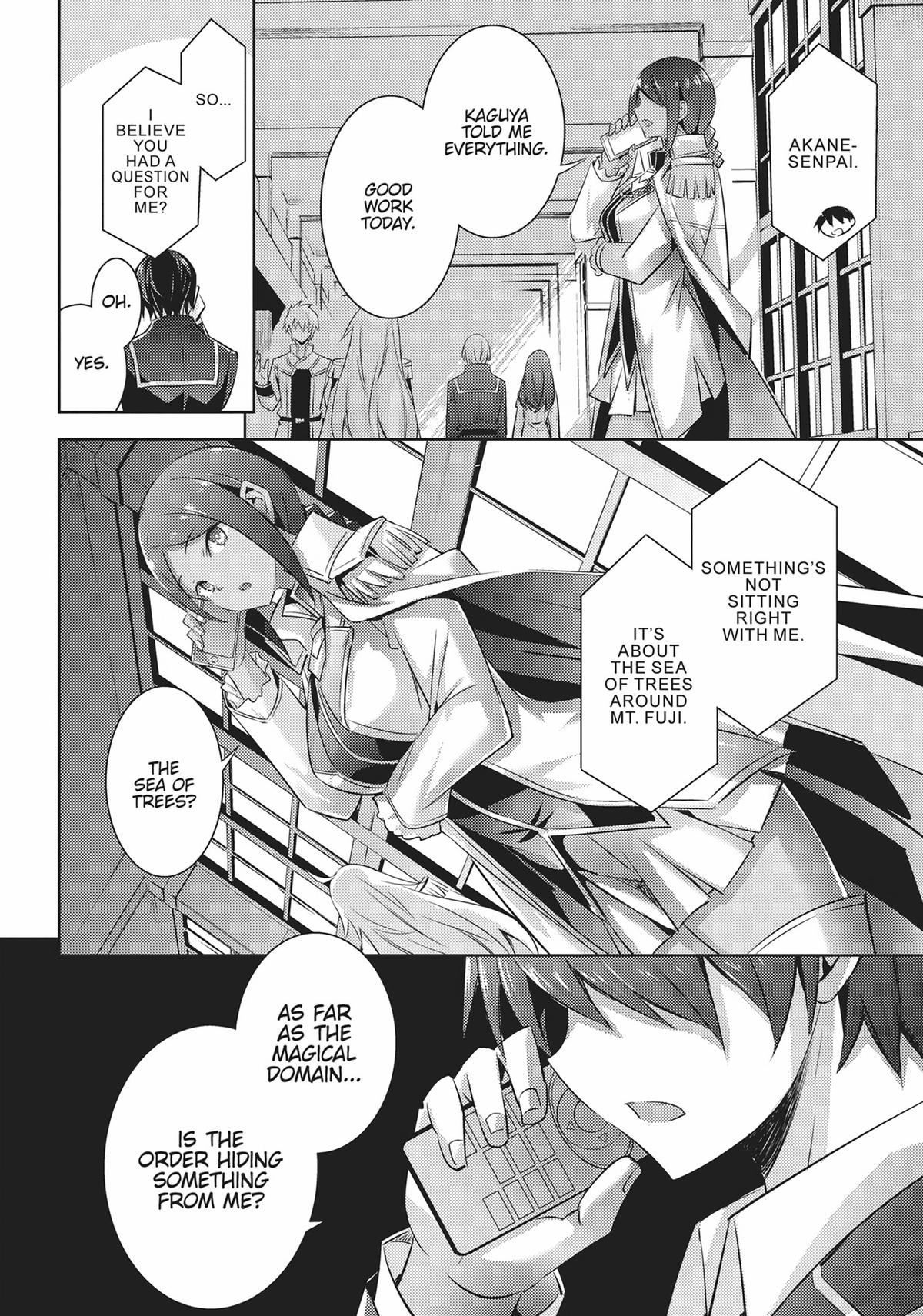 Magika no Kenshi to Shoukan Maou Chapter 98 page 12 - Chapter 98