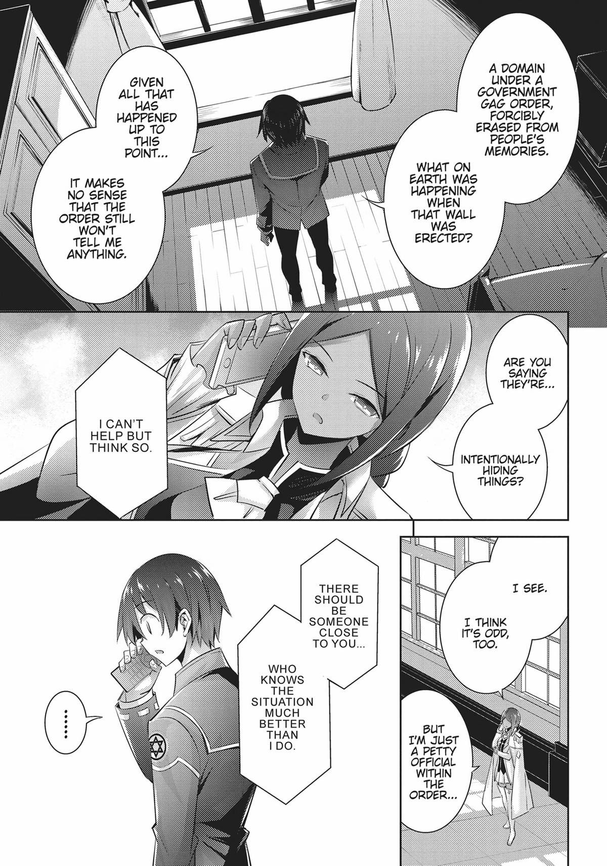 Magika no Kenshi to Shoukan Maou Chapter 98 page 13 - Chapter 98