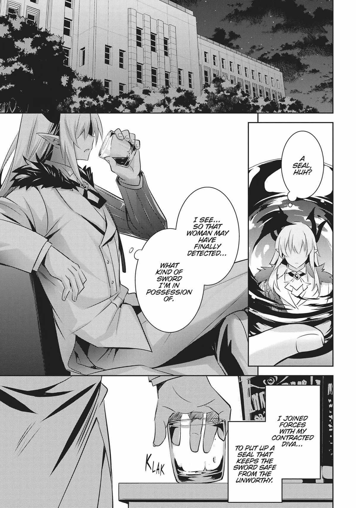 Magika no Kenshi to Shoukan Maou Chapter 98 page 15 - Chapter 98