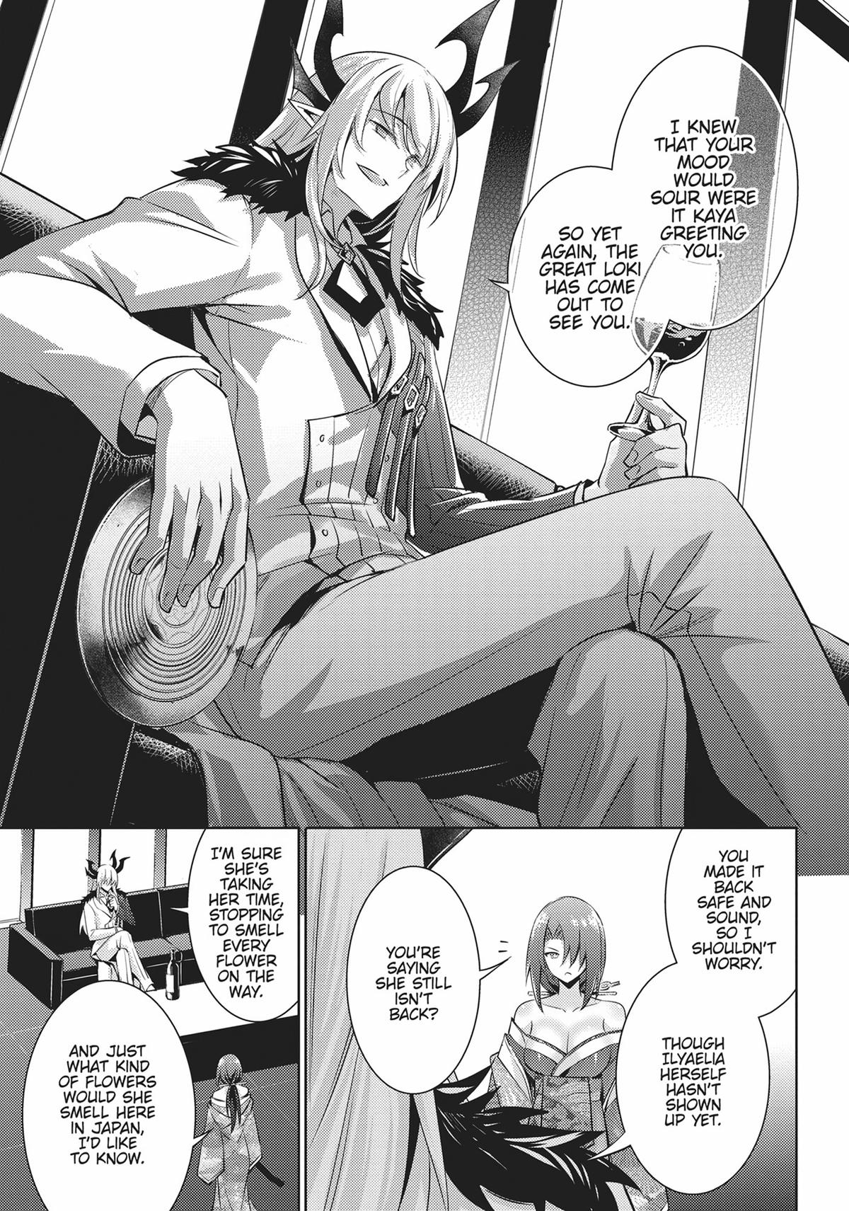 Magika no Kenshi to Shoukan Maou Chapter 98 page 3 - Chapter 98