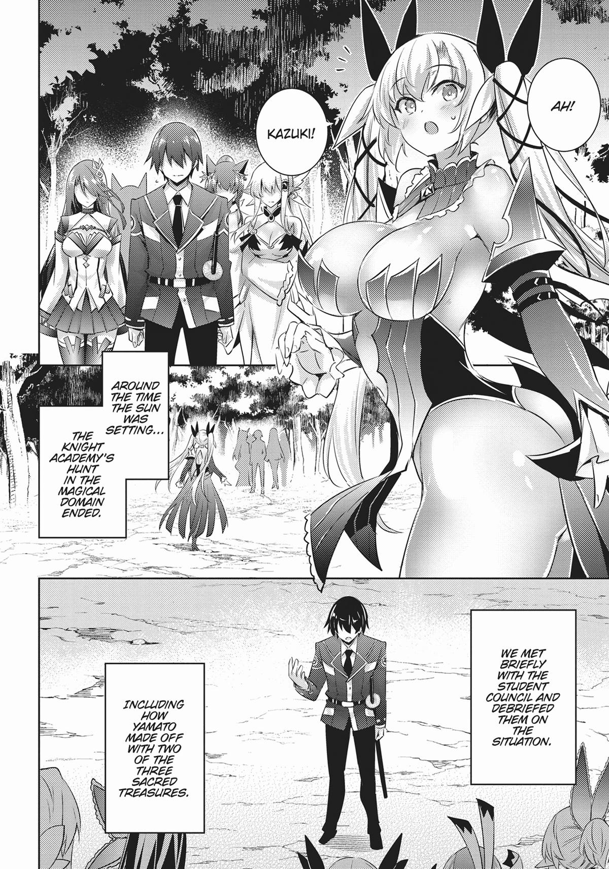 Magika no Kenshi to Shoukan Maou Chapter 98 page 8 - Chapter 98
