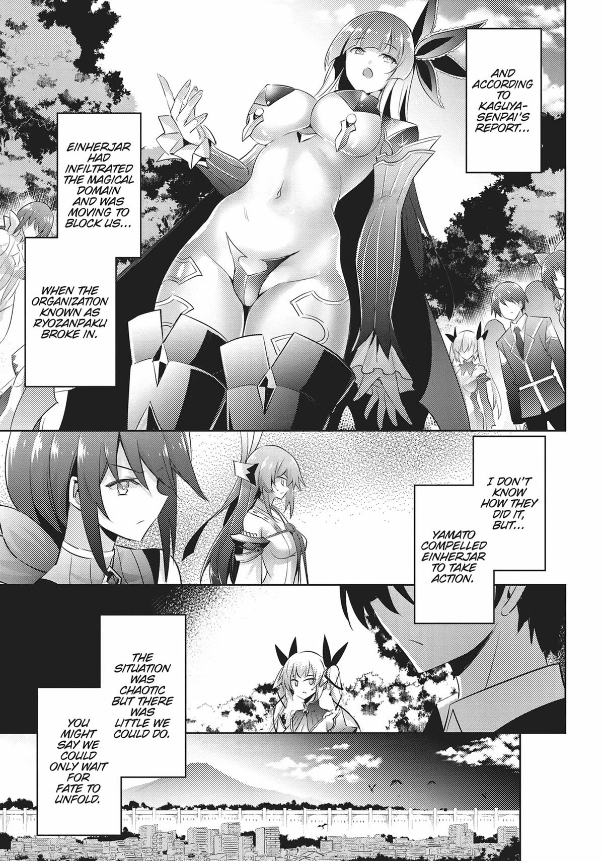 Magika no Kenshi to Shoukan Maou Chapter 98 page 9 - Chapter 98