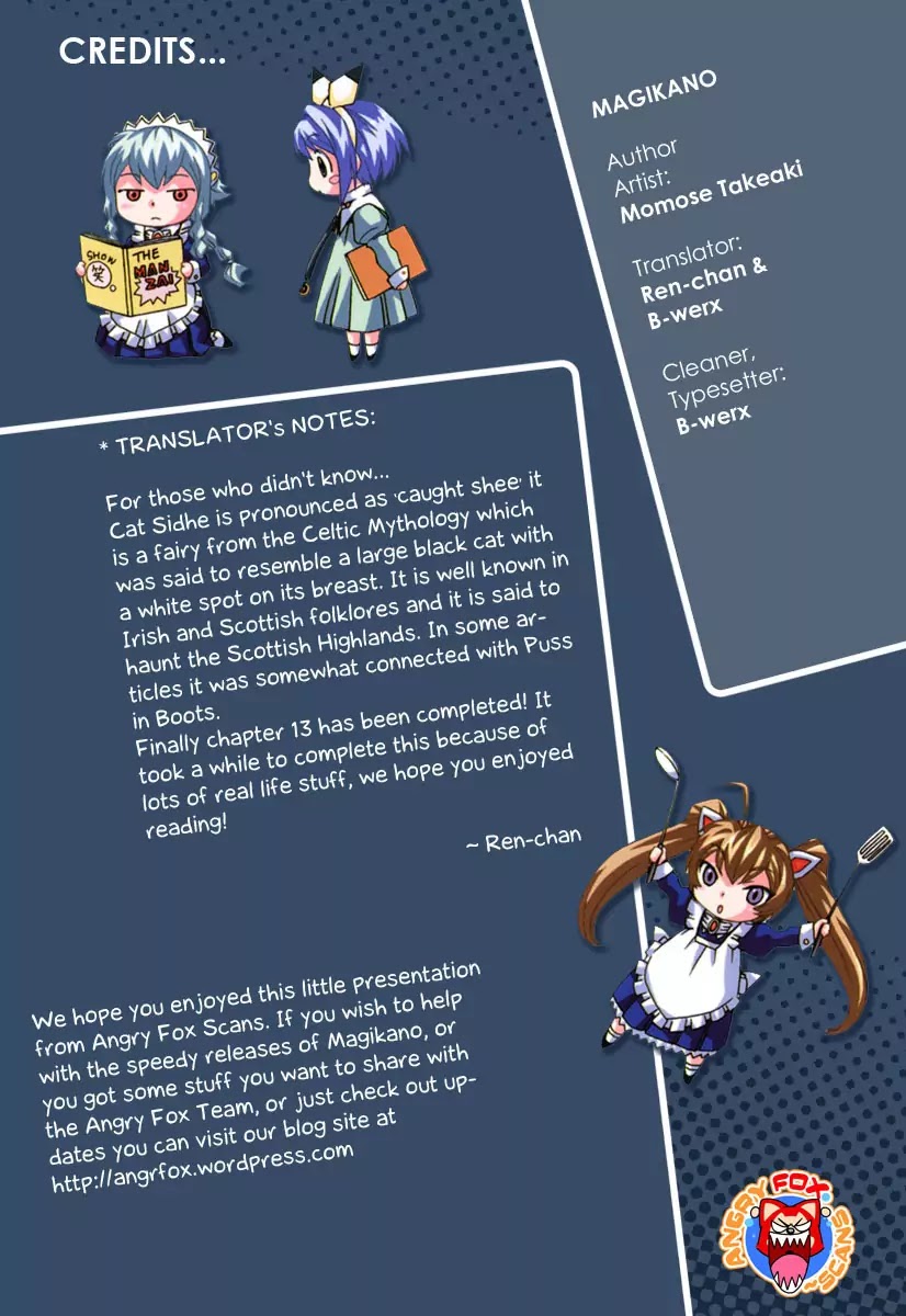 Magikano Chapter 13 page 37 - Chapter 13: Match! The Charm's Mark is a Cat Mark!?