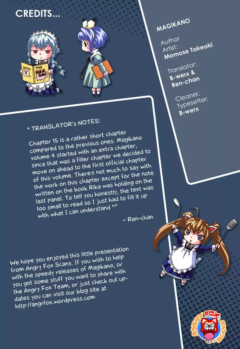 Magikano Chapter 15 page 22 - Chapter 15: No way! Crashing sound of the sea!? Love by Pyramid Power