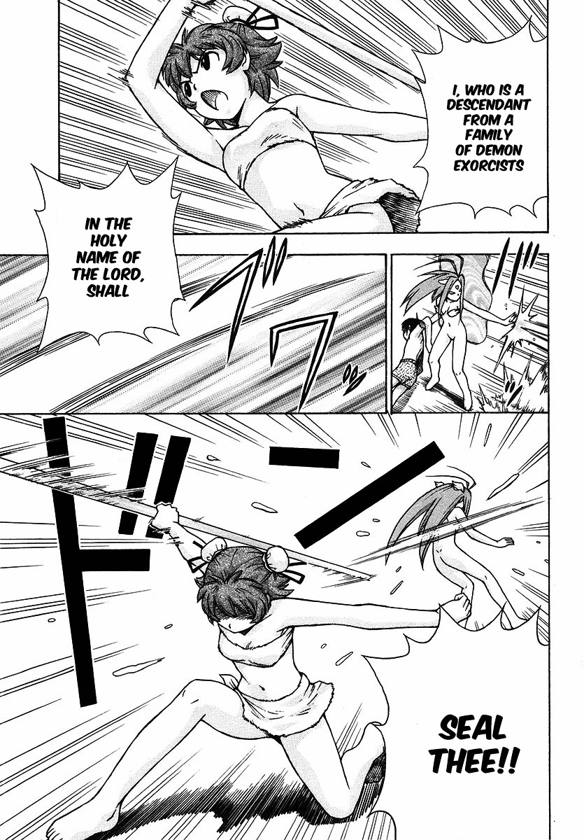 Magikano Chapter 17 page 16 - Chapter 17 : Holy Lance Sealing Operation
