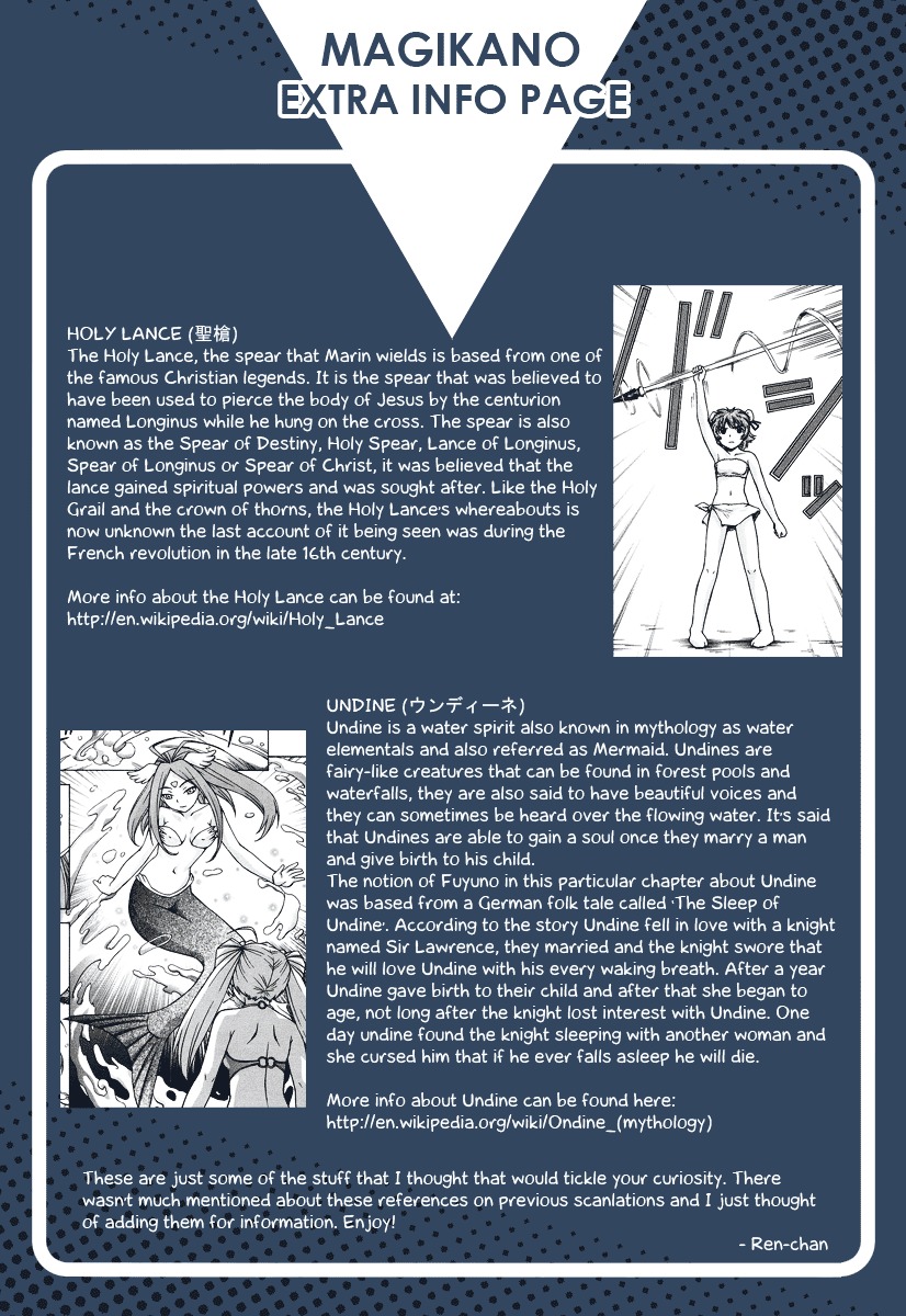 Magikano Chapter 17 page 18 - Chapter 17 : Holy Lance Sealing Operation